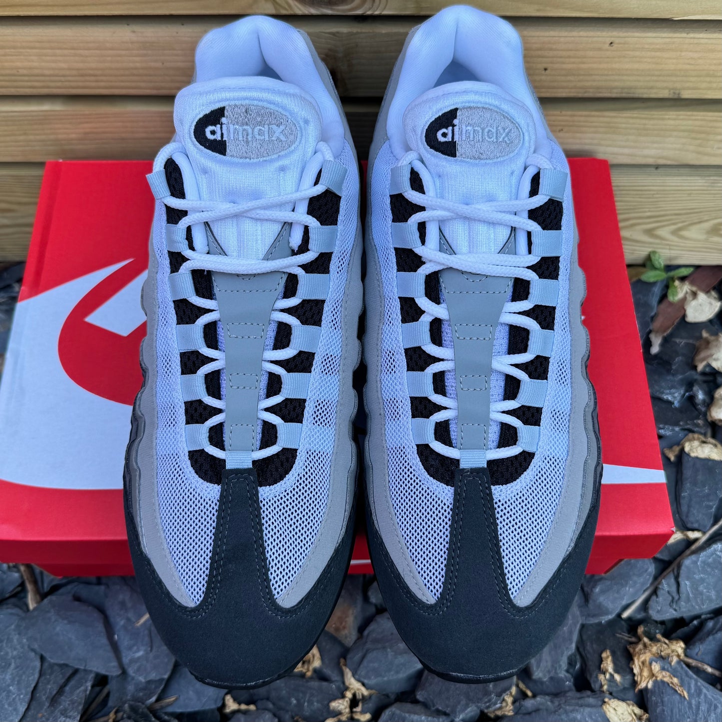 Nike Air Max 95 OG Big Bubble - Blue Tint (Aluminium) - Multiple Sizes - Brand New
