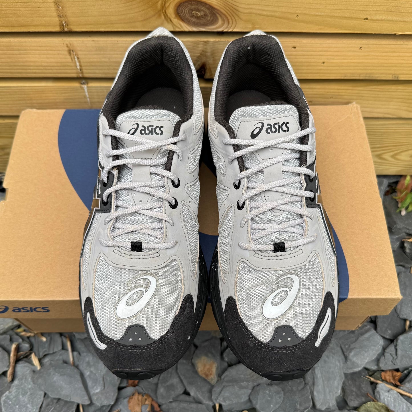 Asics Gel-Venture 6 - Glacier Grey / Black - UK7.5