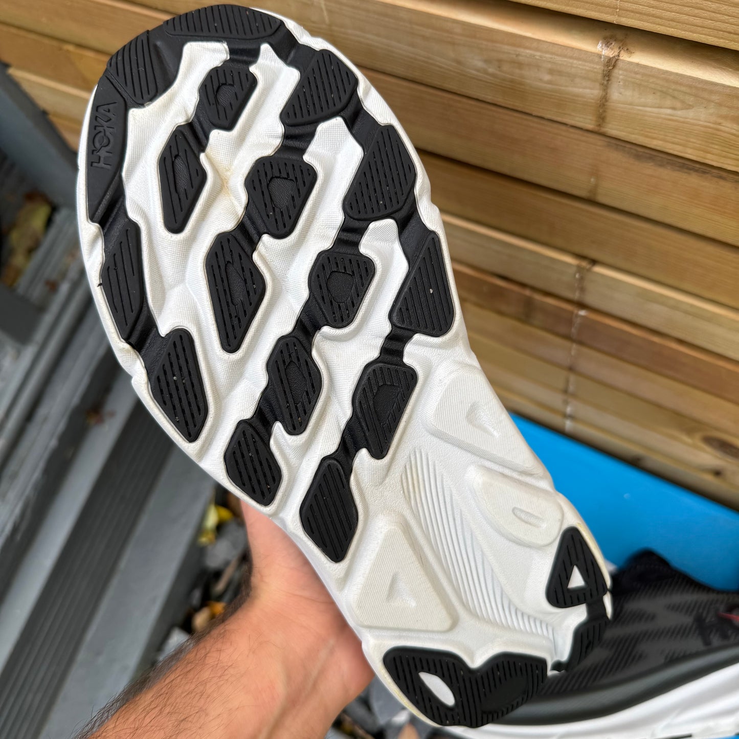 Hoka Clifton 9 - Black / Outer Orbit - UK10