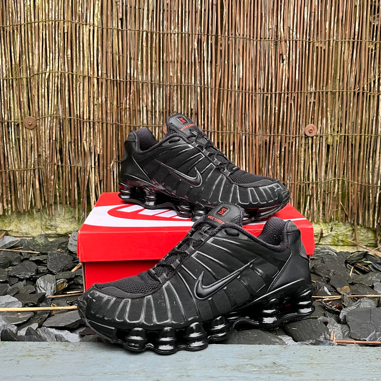 Nike Shox TL - Triple Black 2019 - UK11