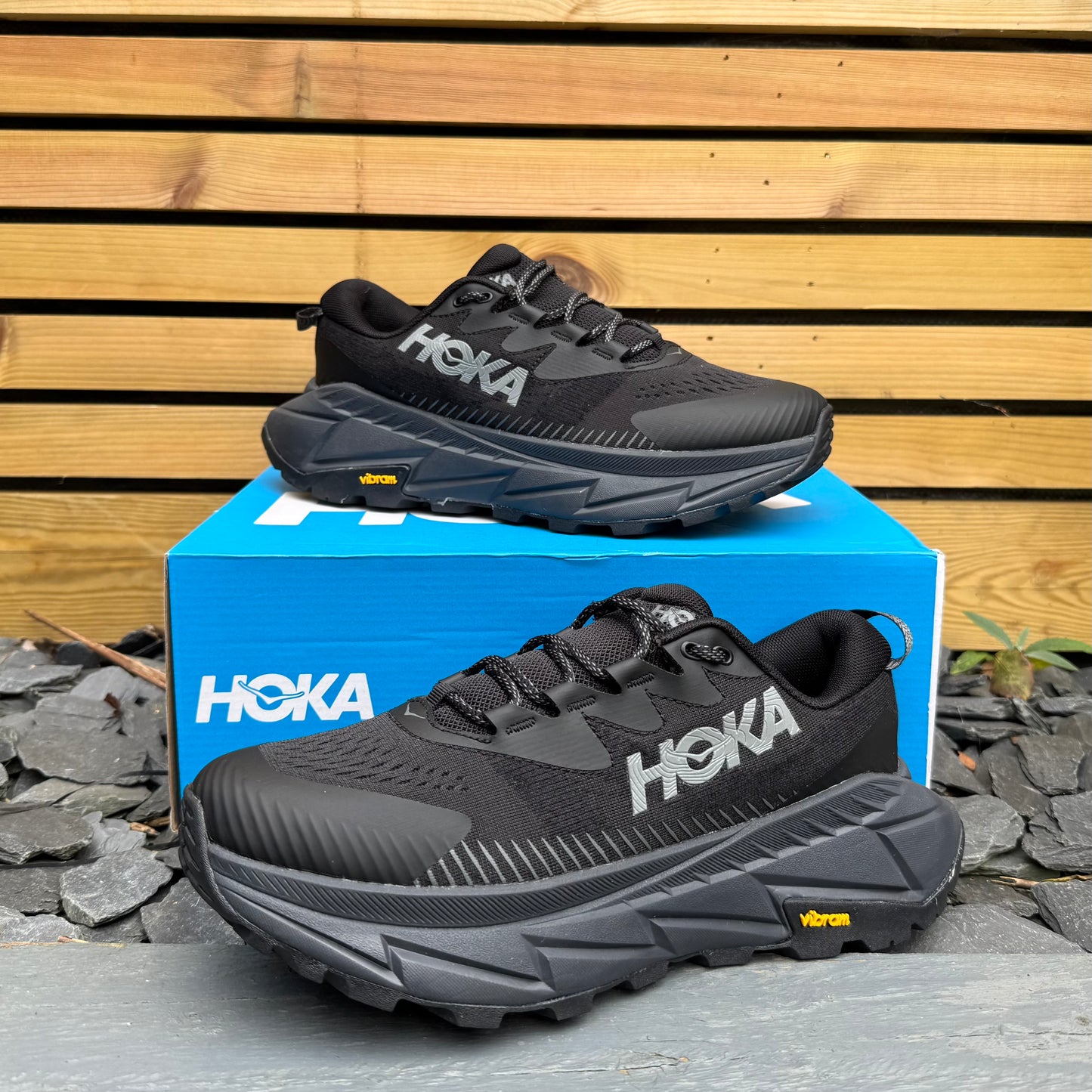Hoka Sky-Float X - Black - UK7.5