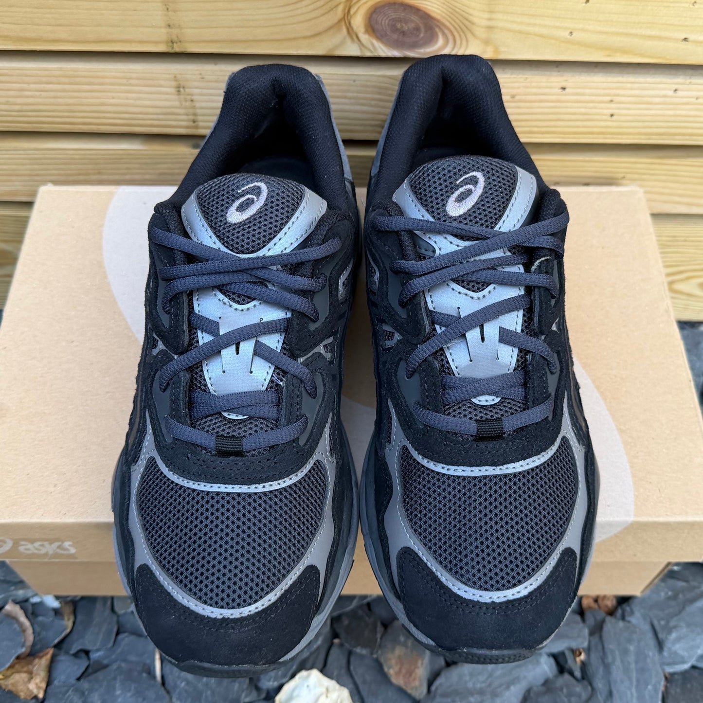 Asics Gel-NYC - Graphite Grey / Black - UK7.5