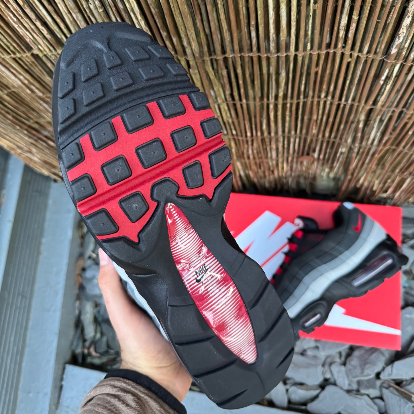 Nike Air Max 95 OG Big Bubble X LFC - Black / Gym Red - Brand New - Multiple Sizes