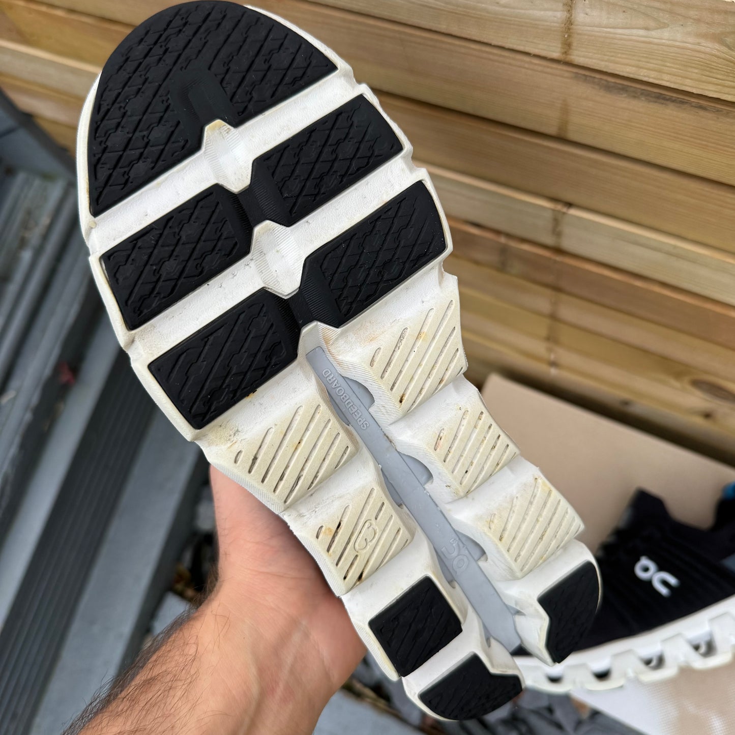 On Running CloudSwift 4.0 - Black / Blue - UK7.5