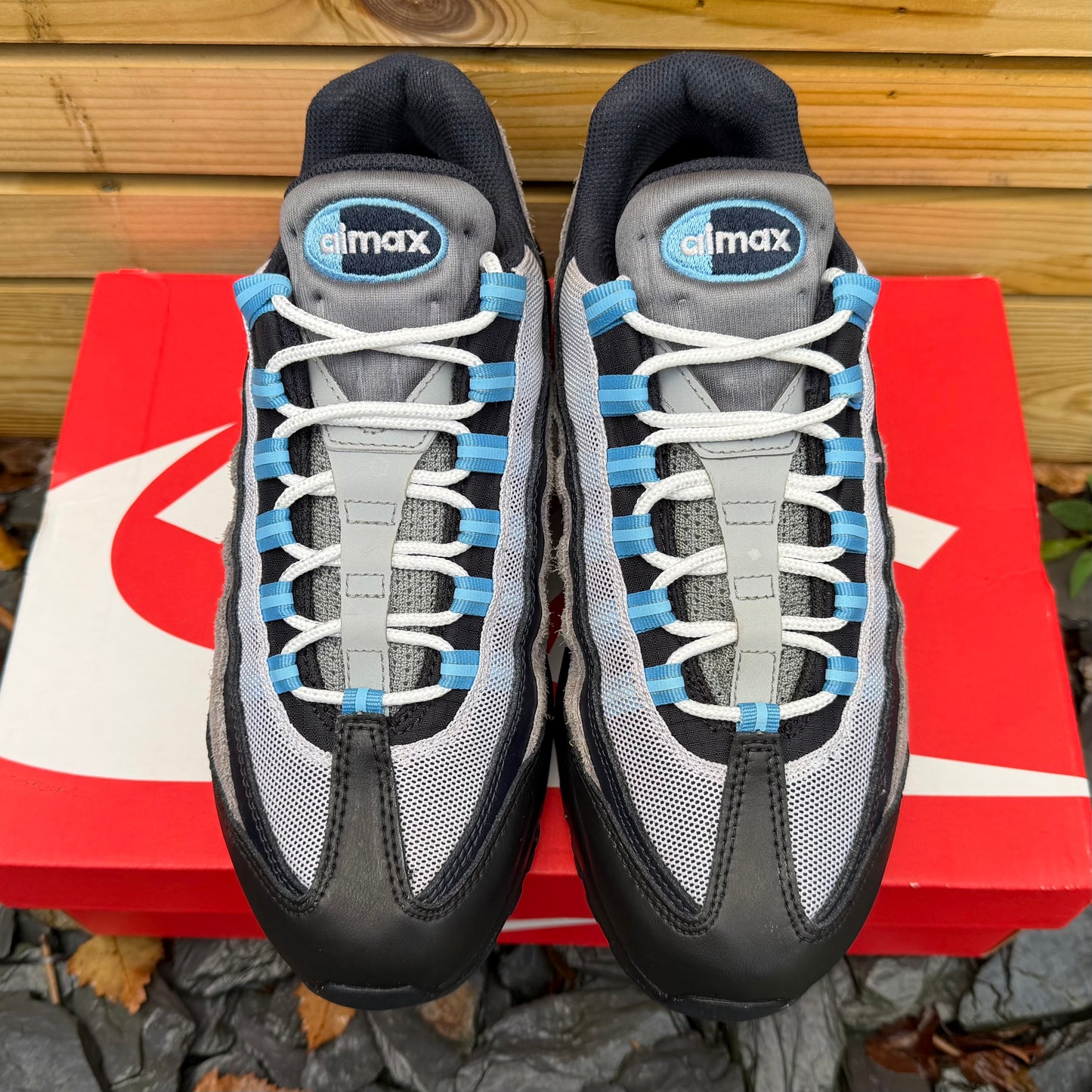 Nike Air Max 95 - Cool Grey / University Blue* - UK7