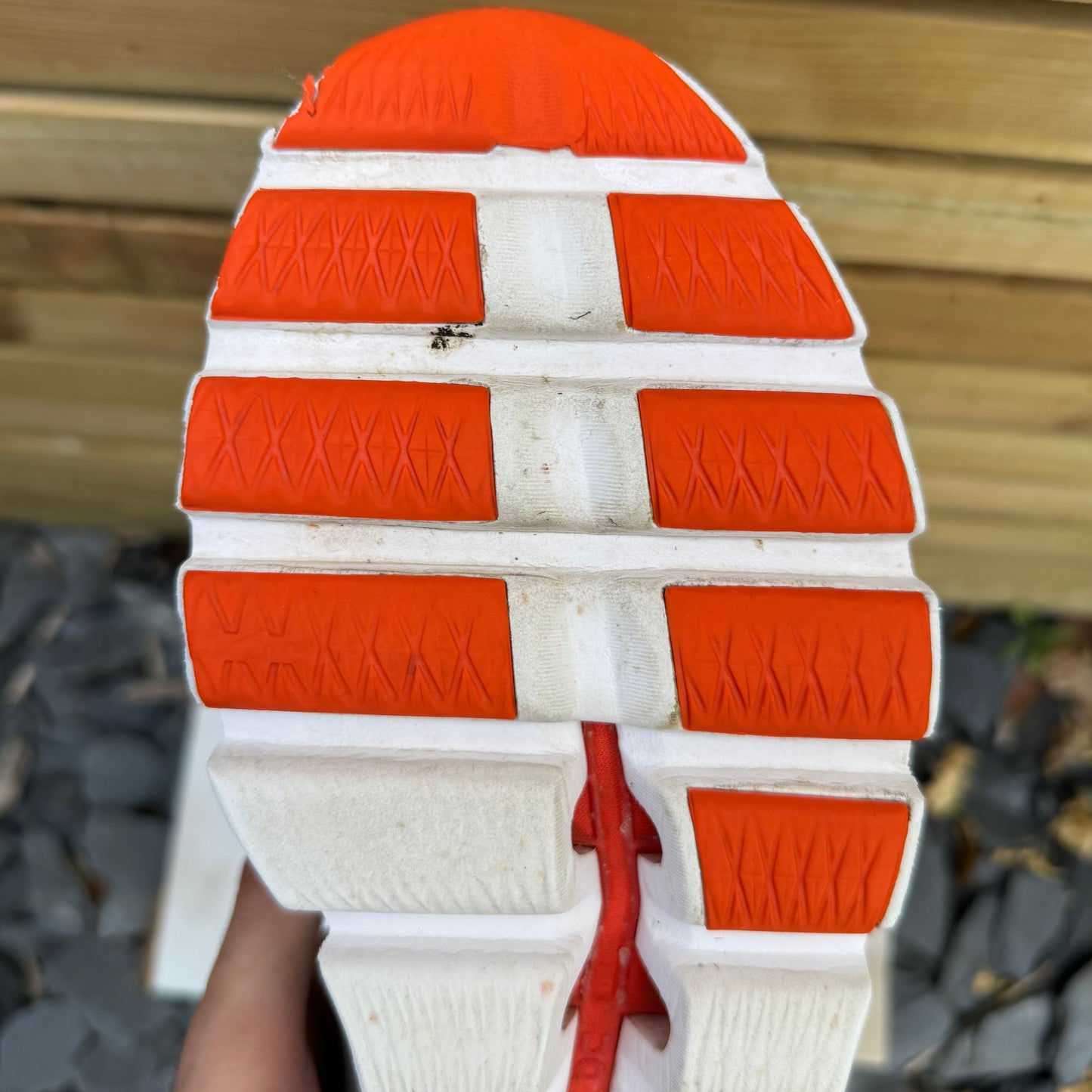 On Running CloudSwift 2.0 - Glacier White / Flame Orange - UK9