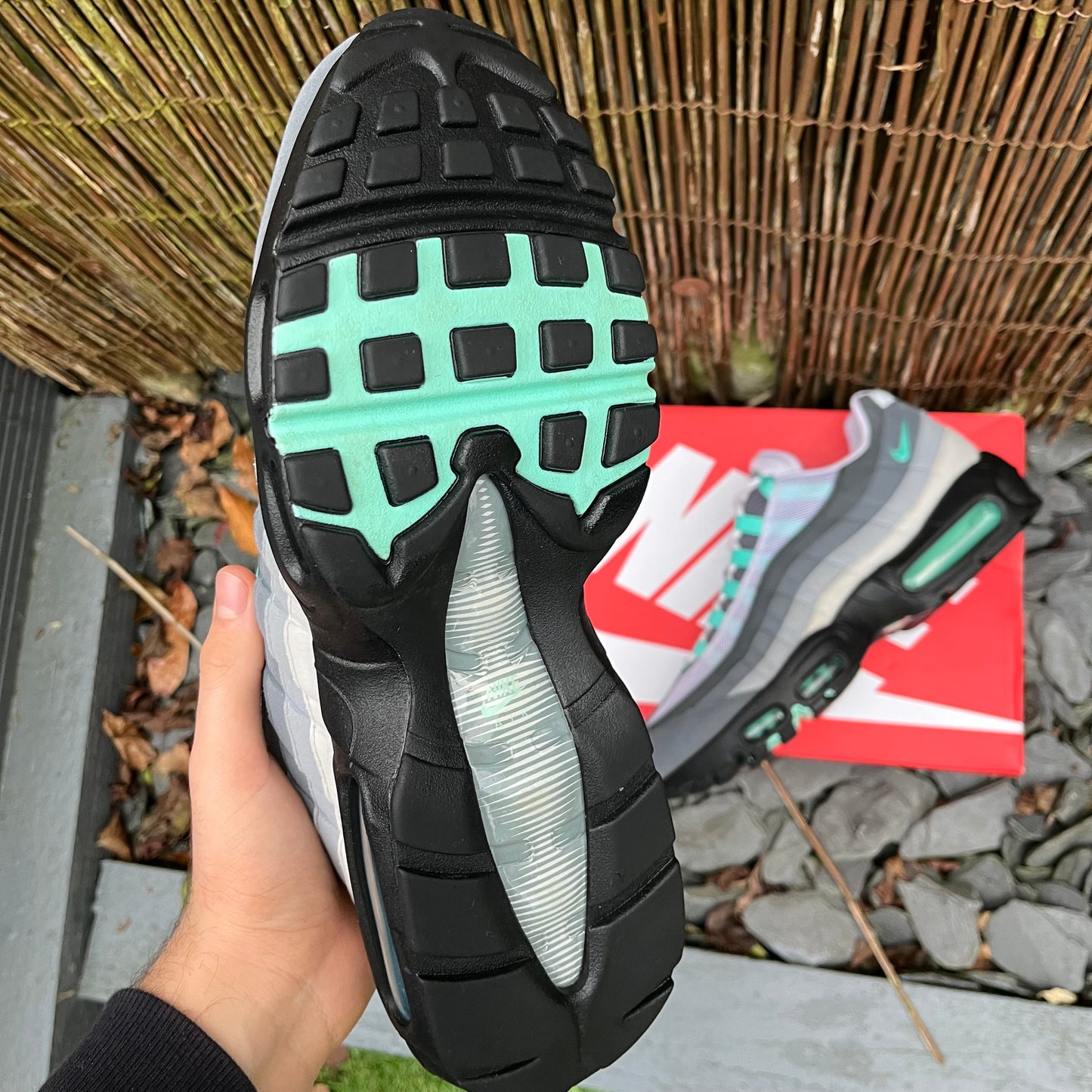 Nike Air Max 95 JD Exclusive - Hyper Turquoise - UK9.5