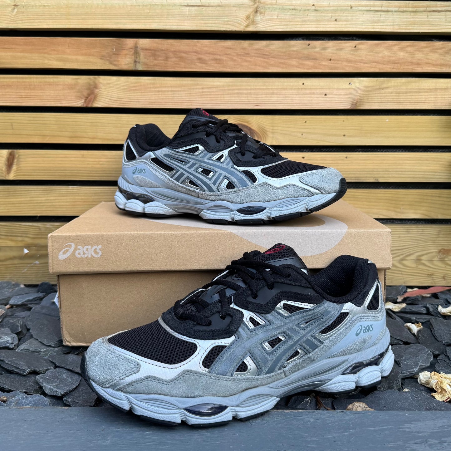 Asics Gel-NYC - Black / Fjord Grey - UK9