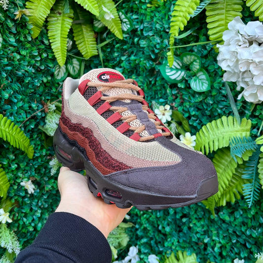Nike Air Max 95 Anatomy Of Air - Brown / Red - UK8