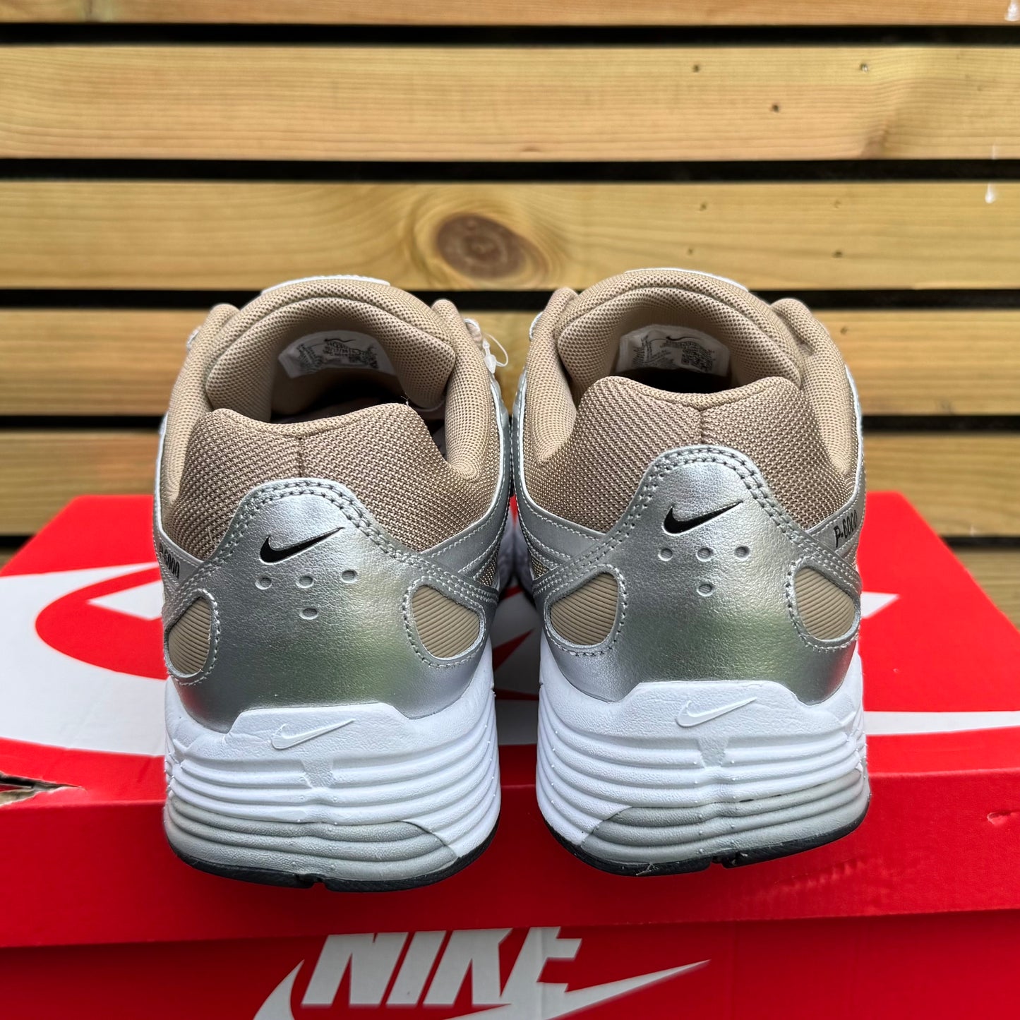 Nike P-6000 - Khaki Metallic - Multiple Sizes - Brand New