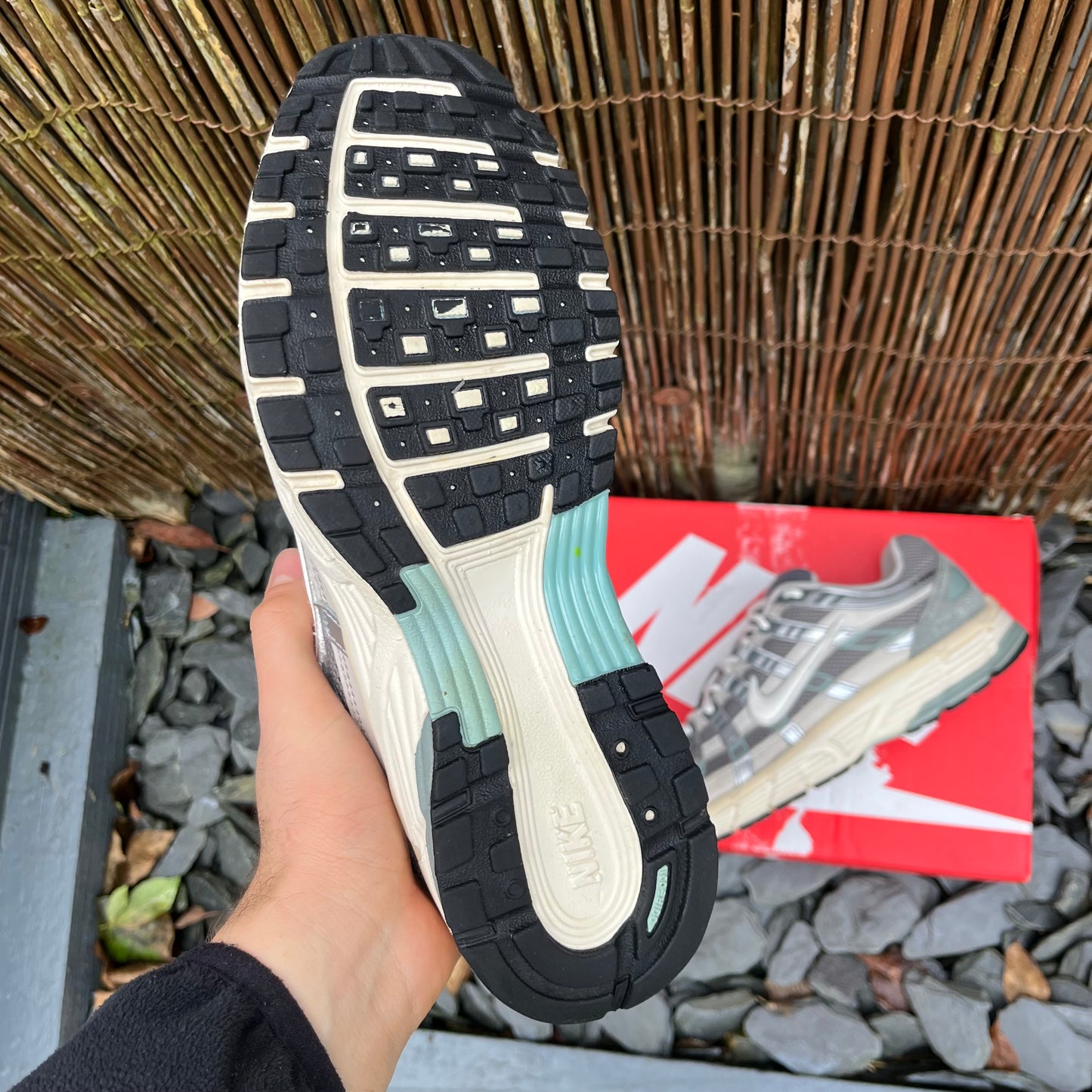 Nike P-6000 Flat Pewter - UK7.5