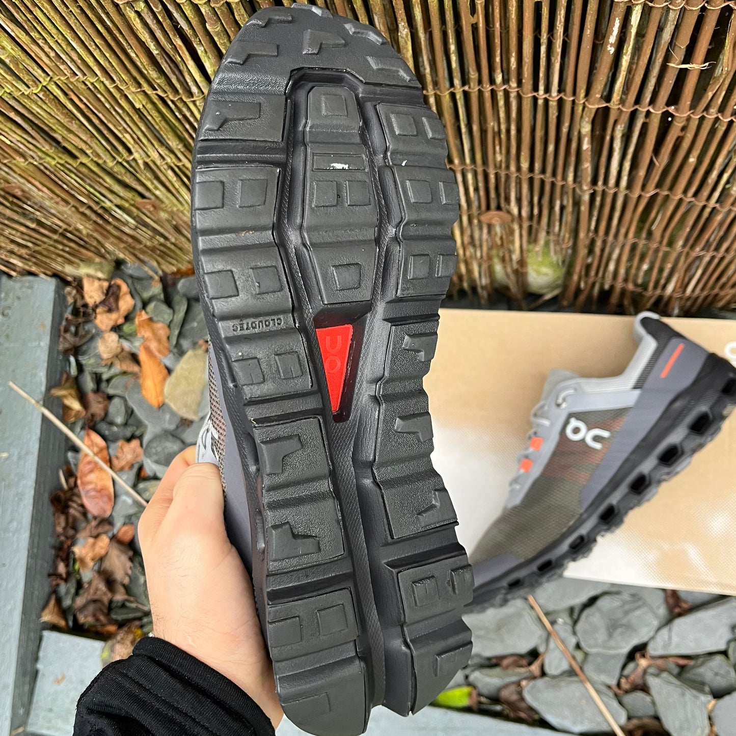 On Running CloudVista - Grey / Orange - UK9.5