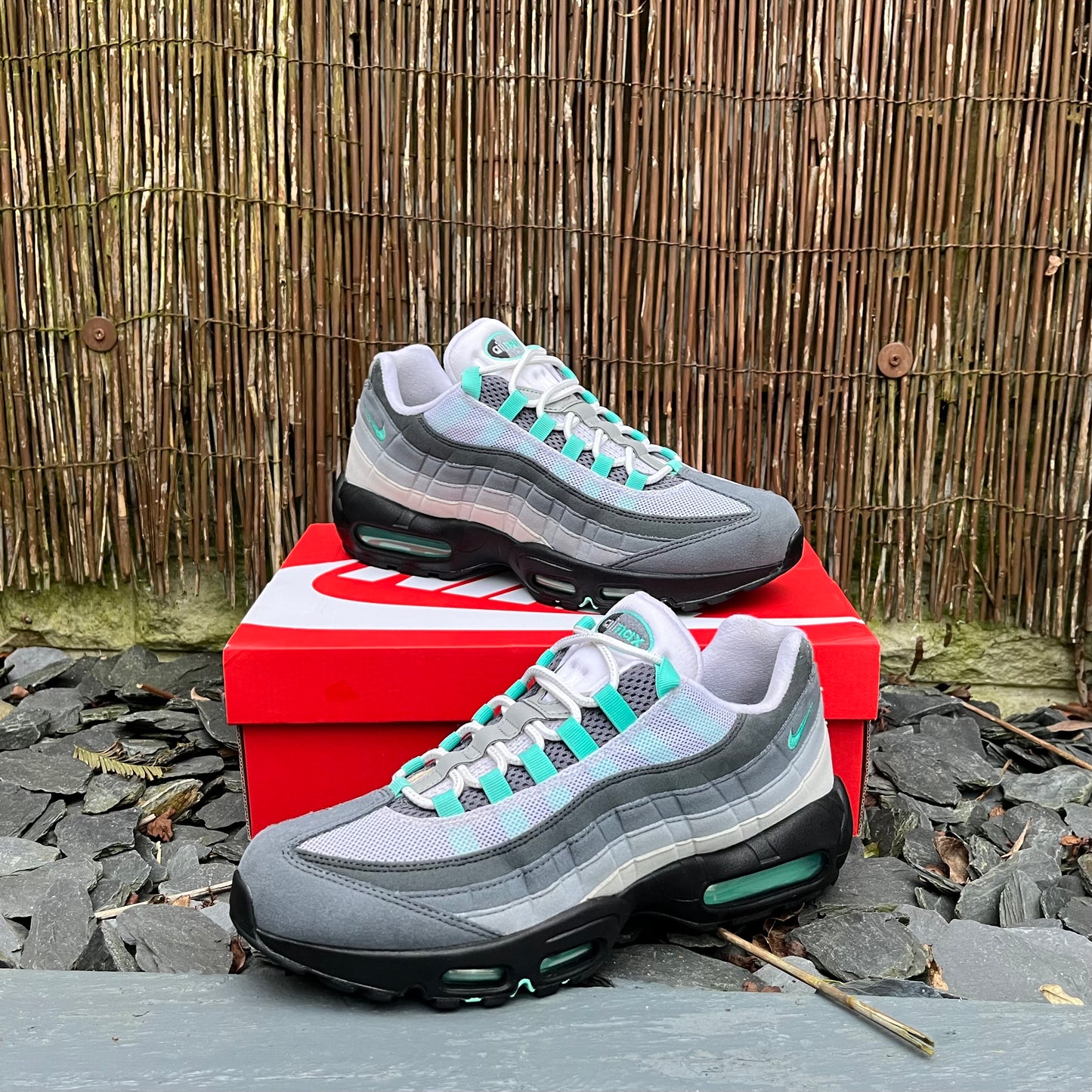 Nike Air Max 95 JD Exclusive - Hyper Turquoise - UK9.5