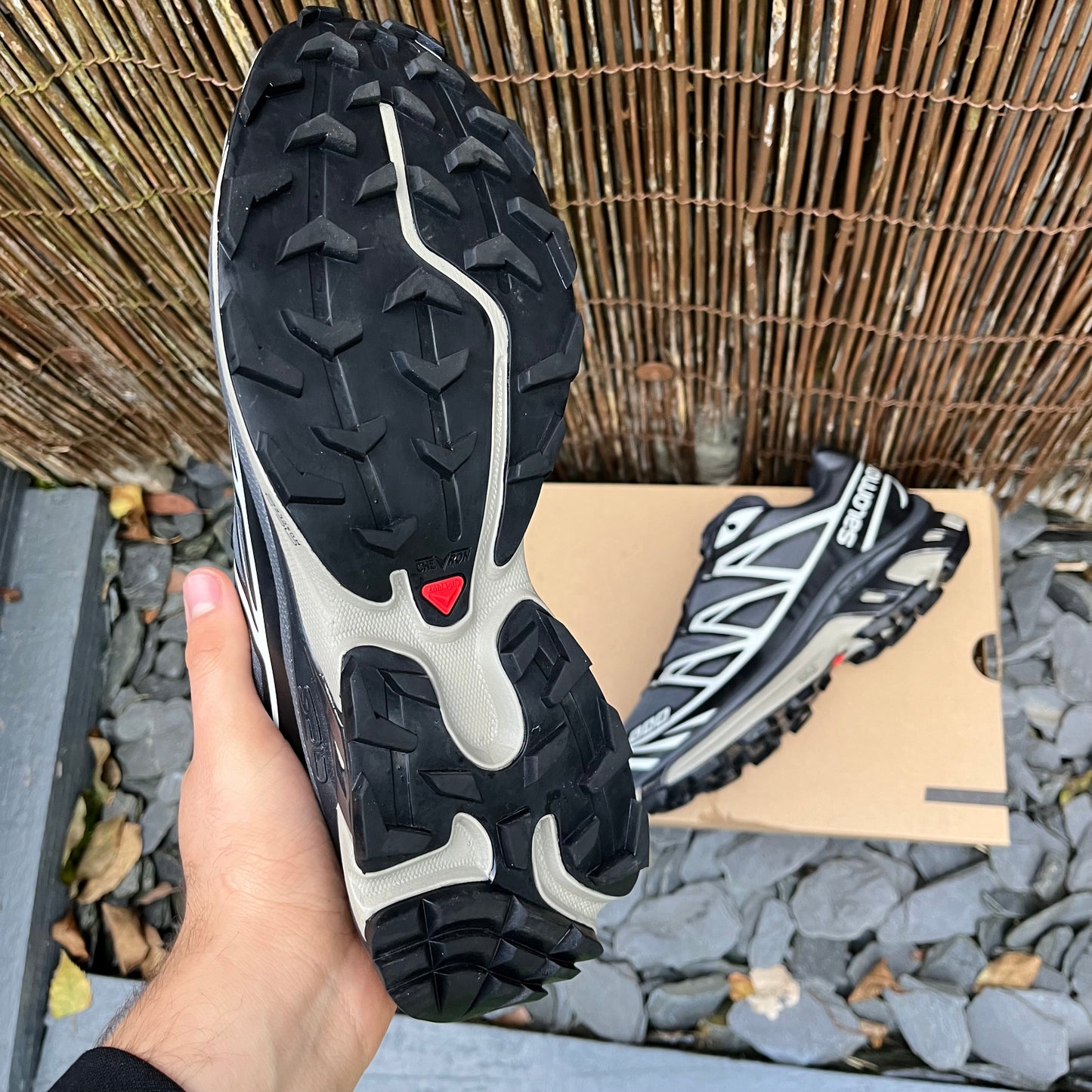 Salomon XT-6 Adv X Dover Street Market Exclusive Grey / Black / Beige UK9.5
