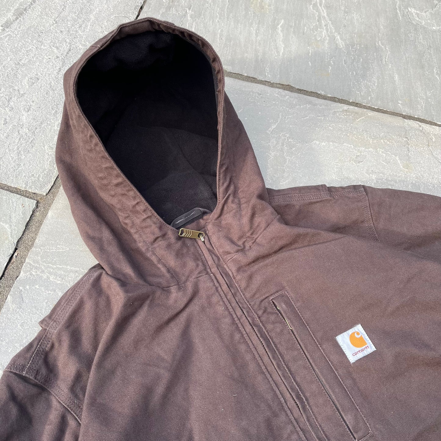 Carhartt Full Swing Fleece-Lined Active Jacket Dark Brown