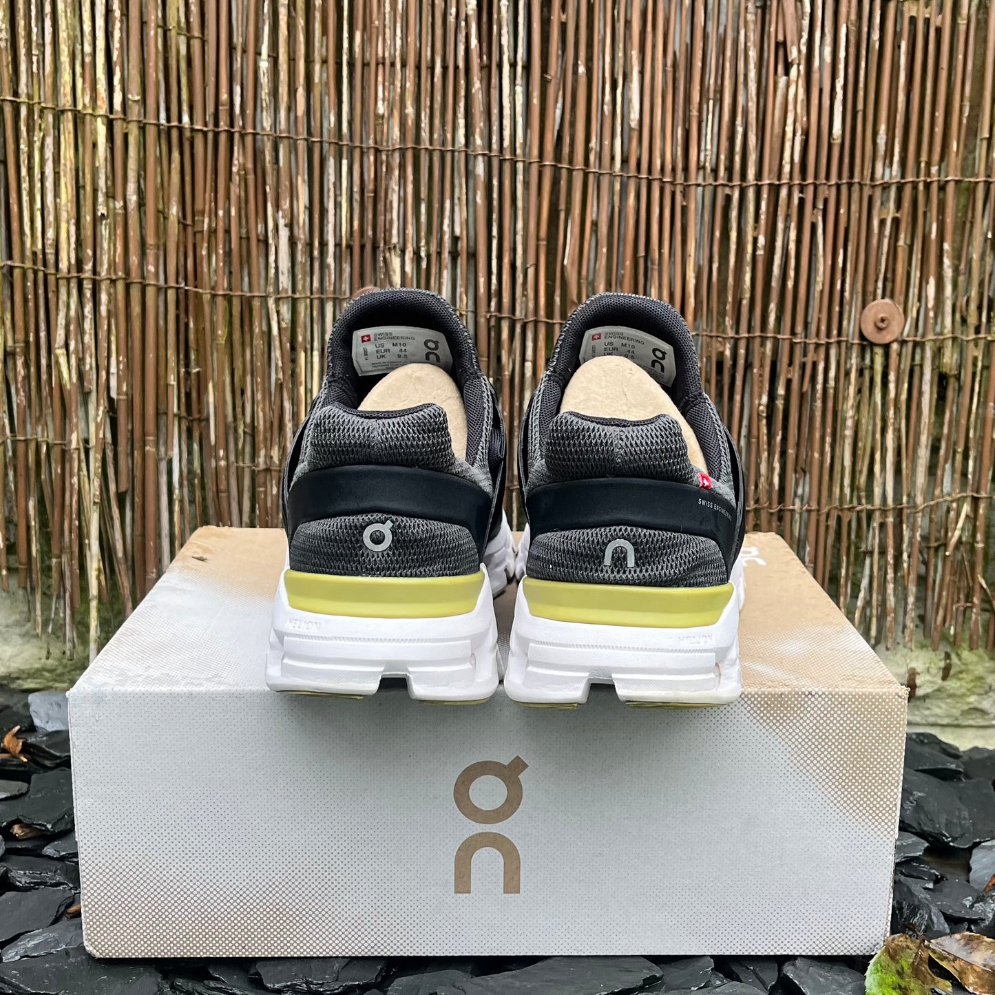 On Running CloudSwift 2.0 - Magnet Black / Citron Yellow - UK9.5