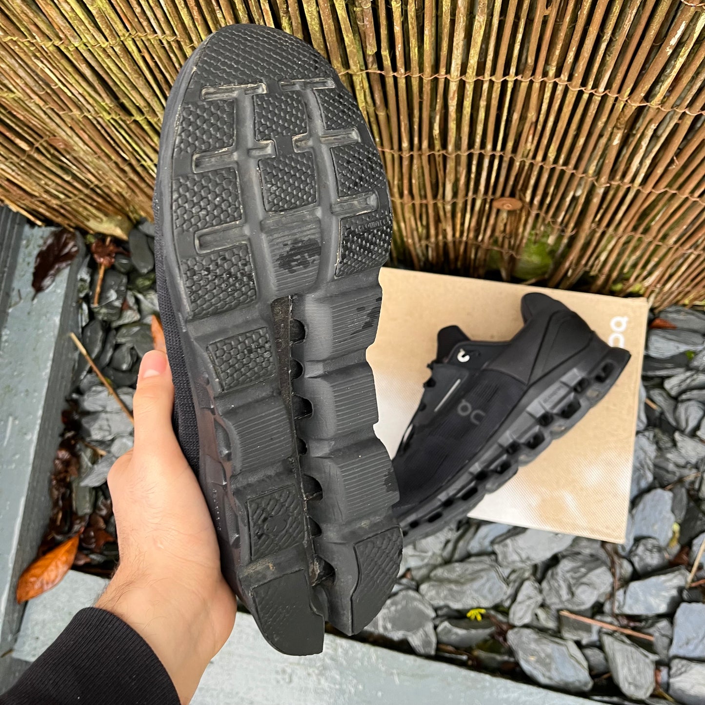 On Running CloudStratus 2 - Black - UK10.5