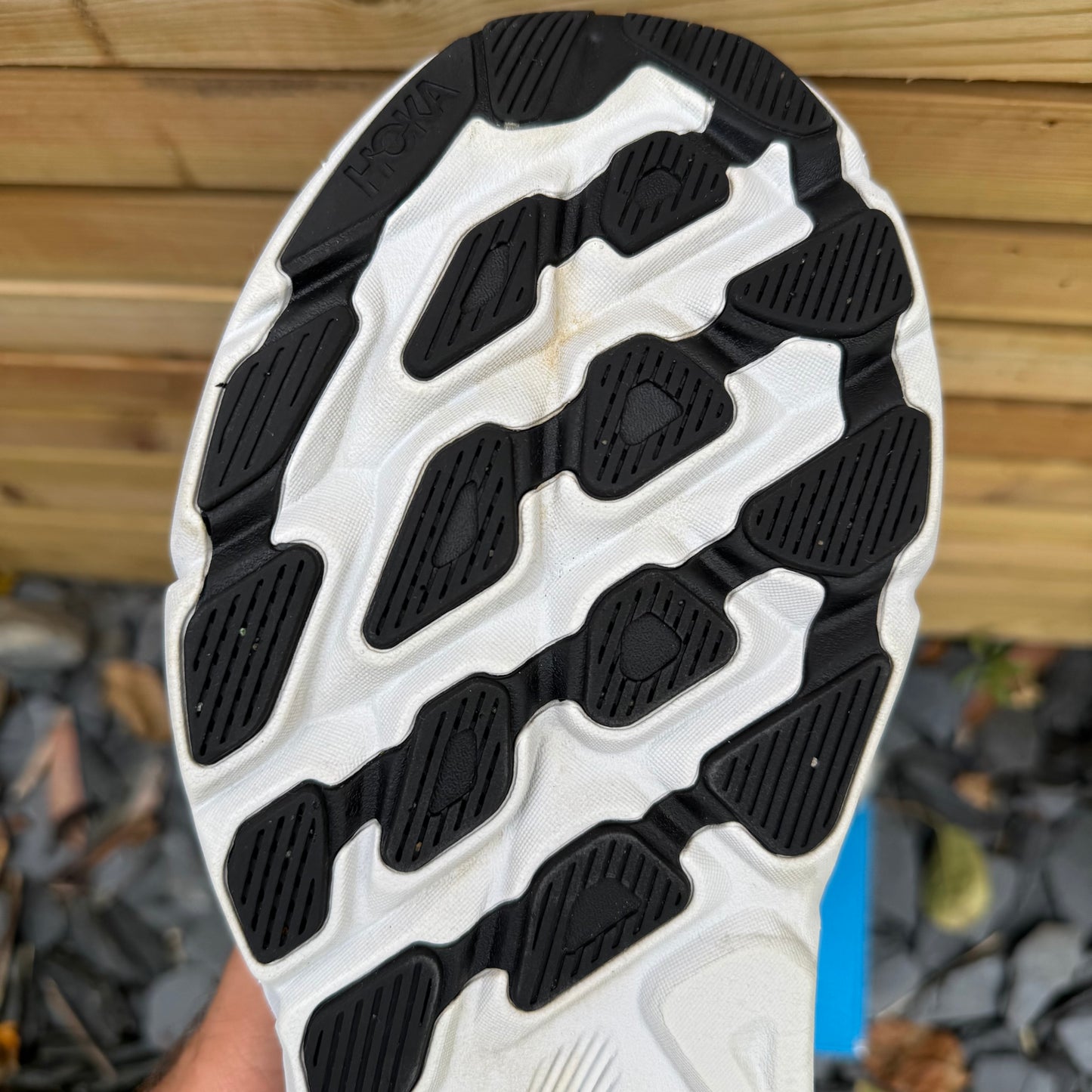 Hoka Clifton 9 - Black / Outer Orbit - UK10