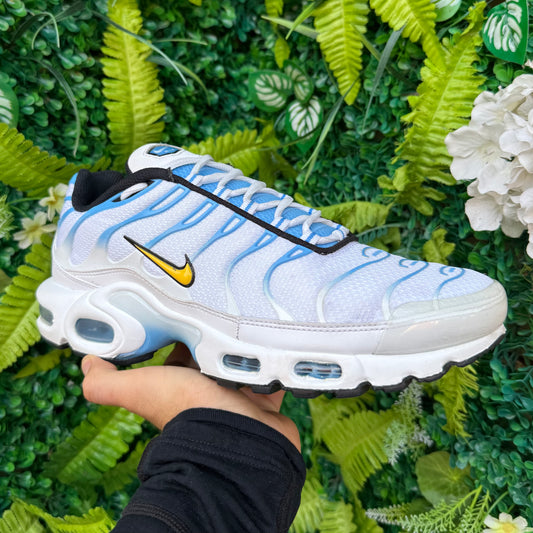 Nike Air Max Plus TN - White / University Blue - UK8.5