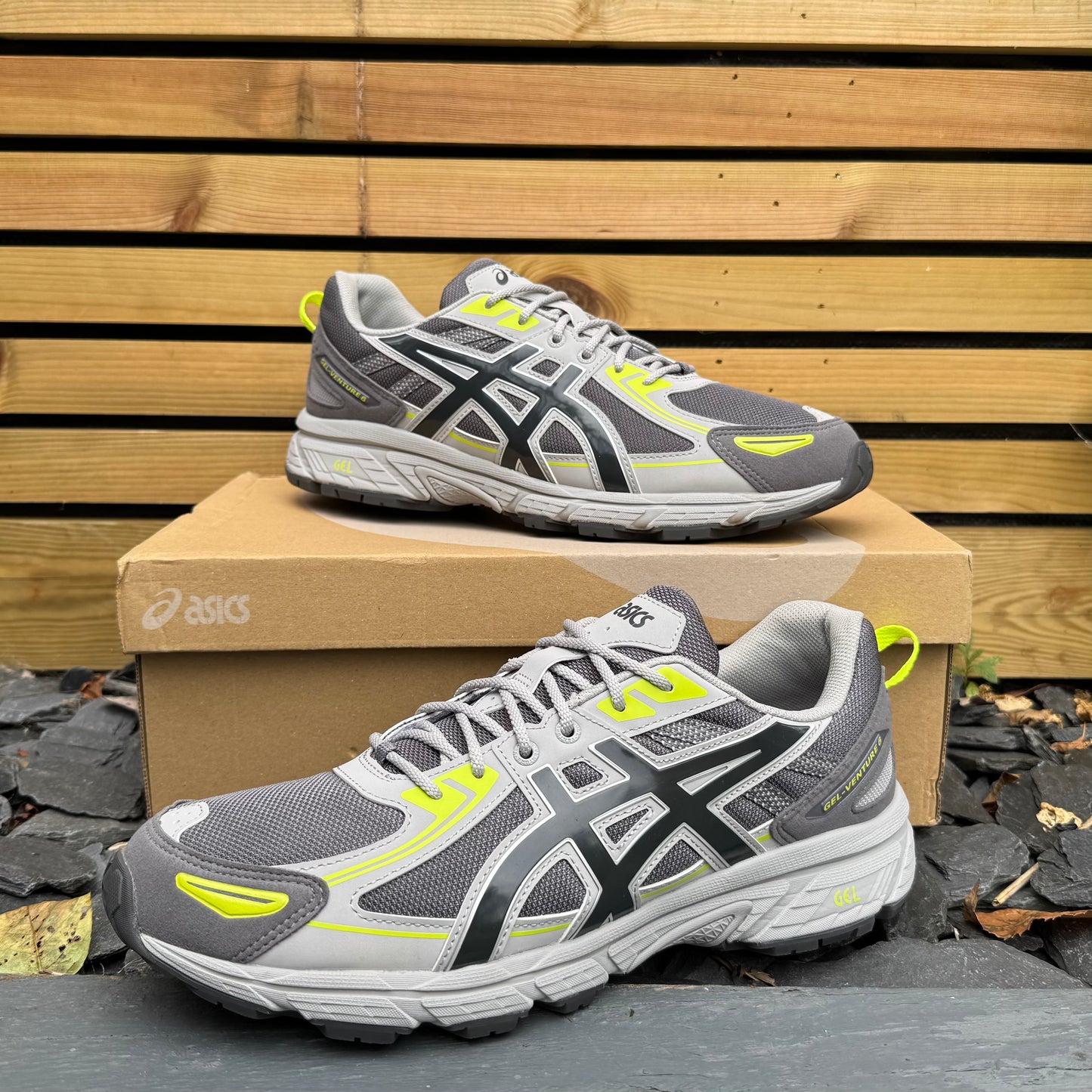 Asics Gel-Venture 6 - Carbon / Obsidian Grey - UK10 - Brand New