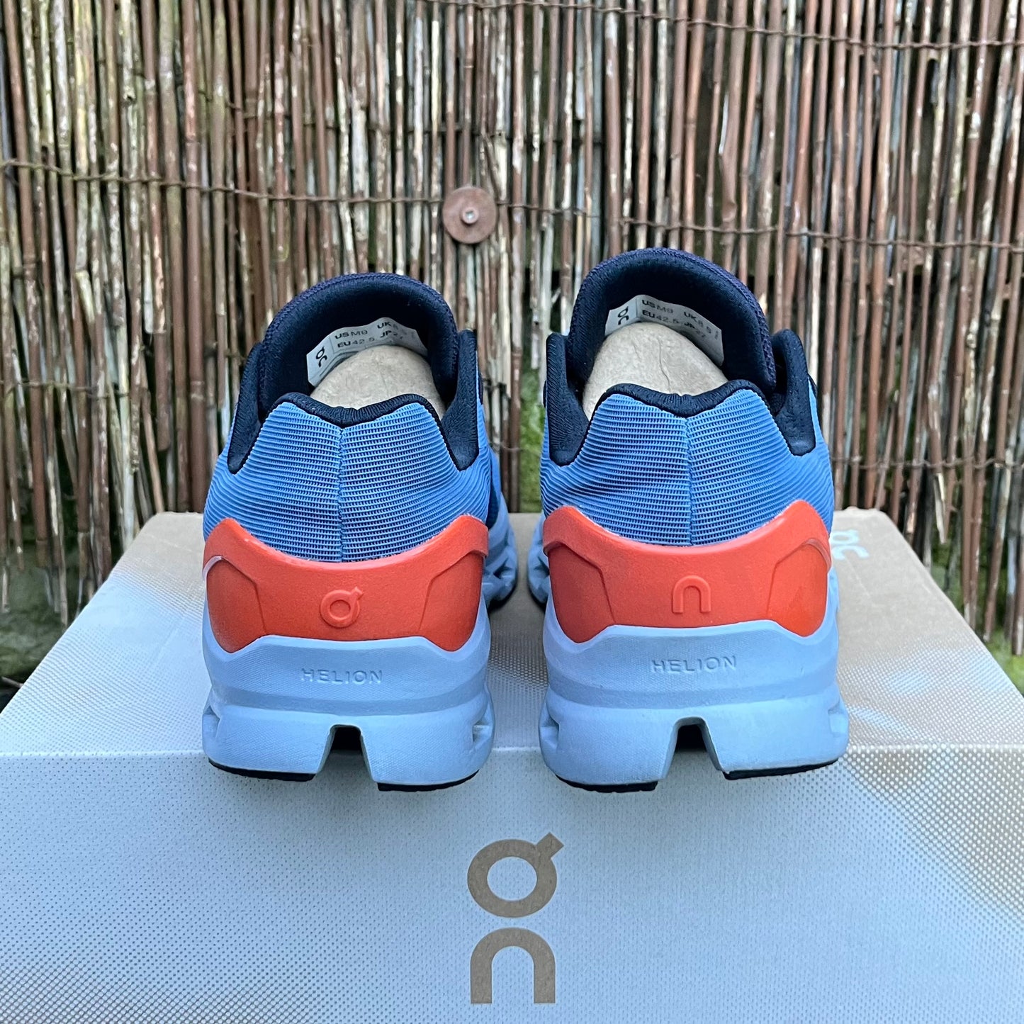 On Running CloudStratus 2 - Lake Blue / Orange Flare - UK8.5
