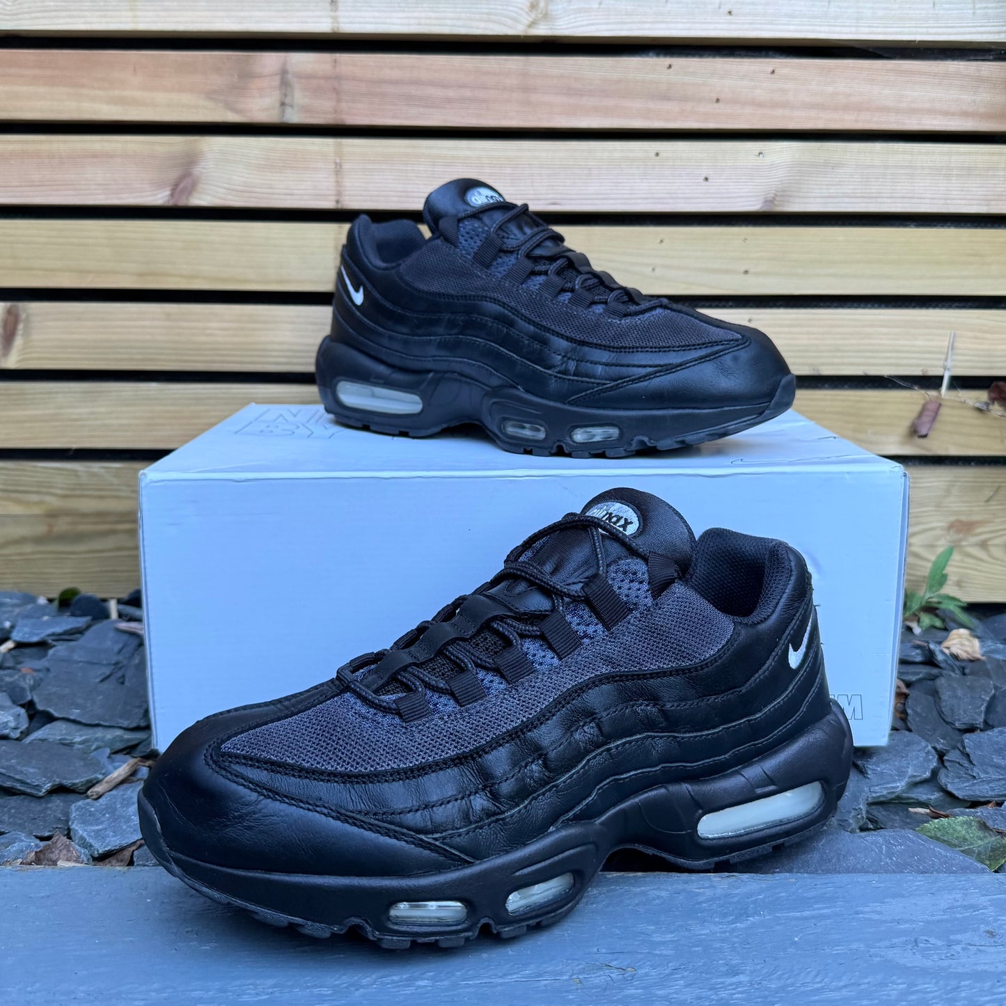 Nike Air Max 95 ID “Nike By You” - Black / Grey - UK8.5