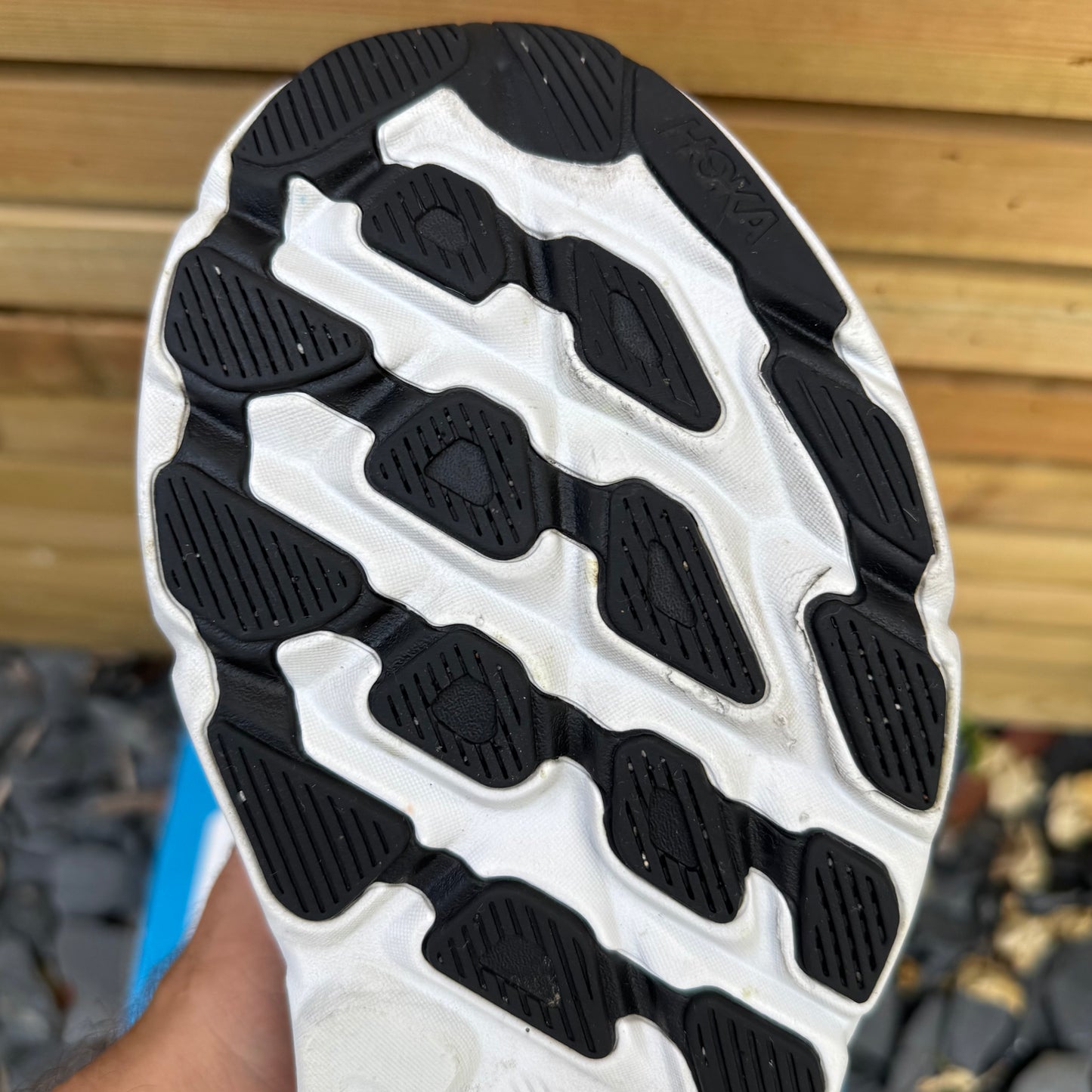 Hoka Clifton 9 - Black / Outer Orbit - UK8