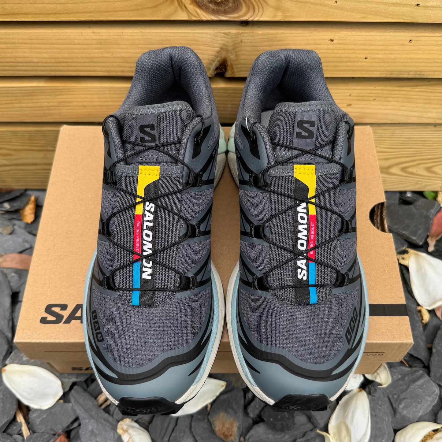 Salomon XT-6 - Turbulence / Trooper / Clearly Aqua - UK5.5 - Brand New