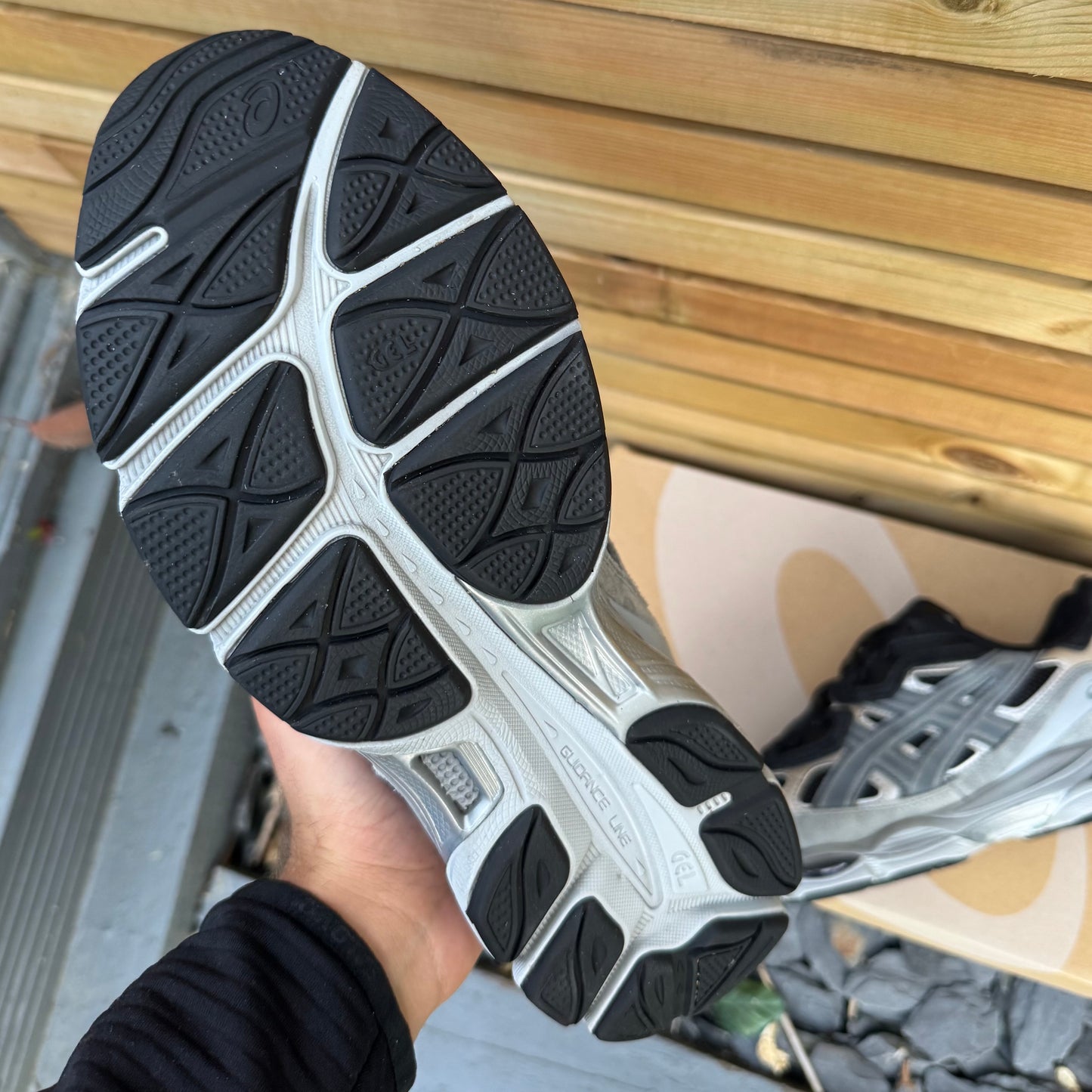 Asics Gel-NYC - Black / Fjord Grey - UK9