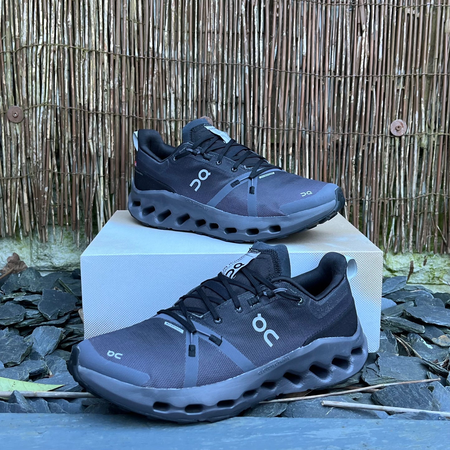 On Running CloudSurfer Trail Waterproof - Black Eclipse - UK8.5