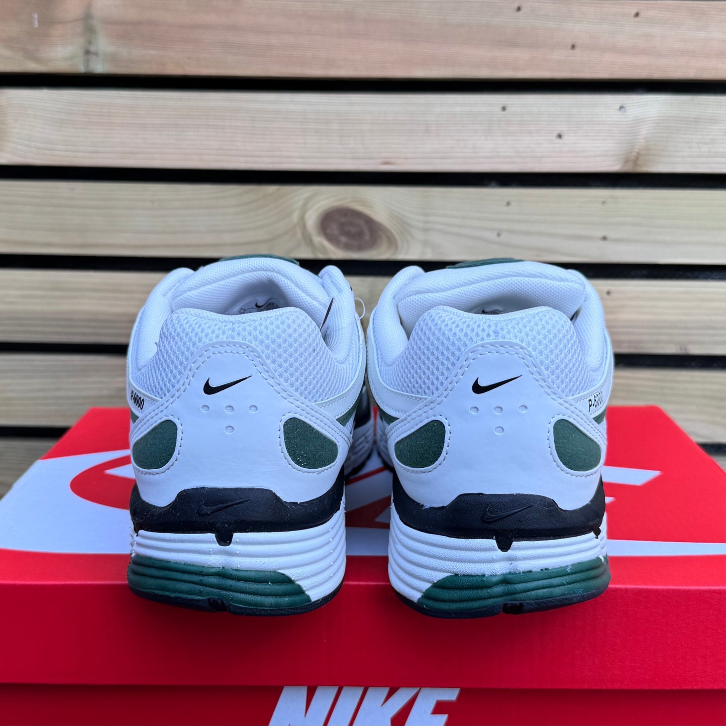 Nike P-6000 - Summit White / Fir Green - Multiple Sizes - Brand New