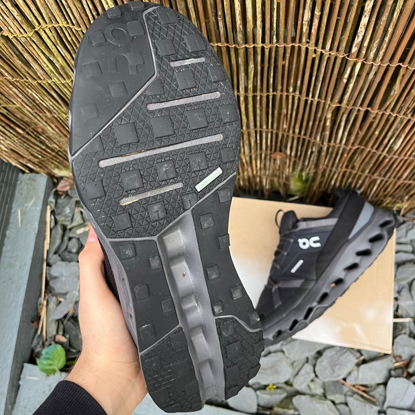 On Running CloudHorizon Waterproof - Black Eclipse - UK11