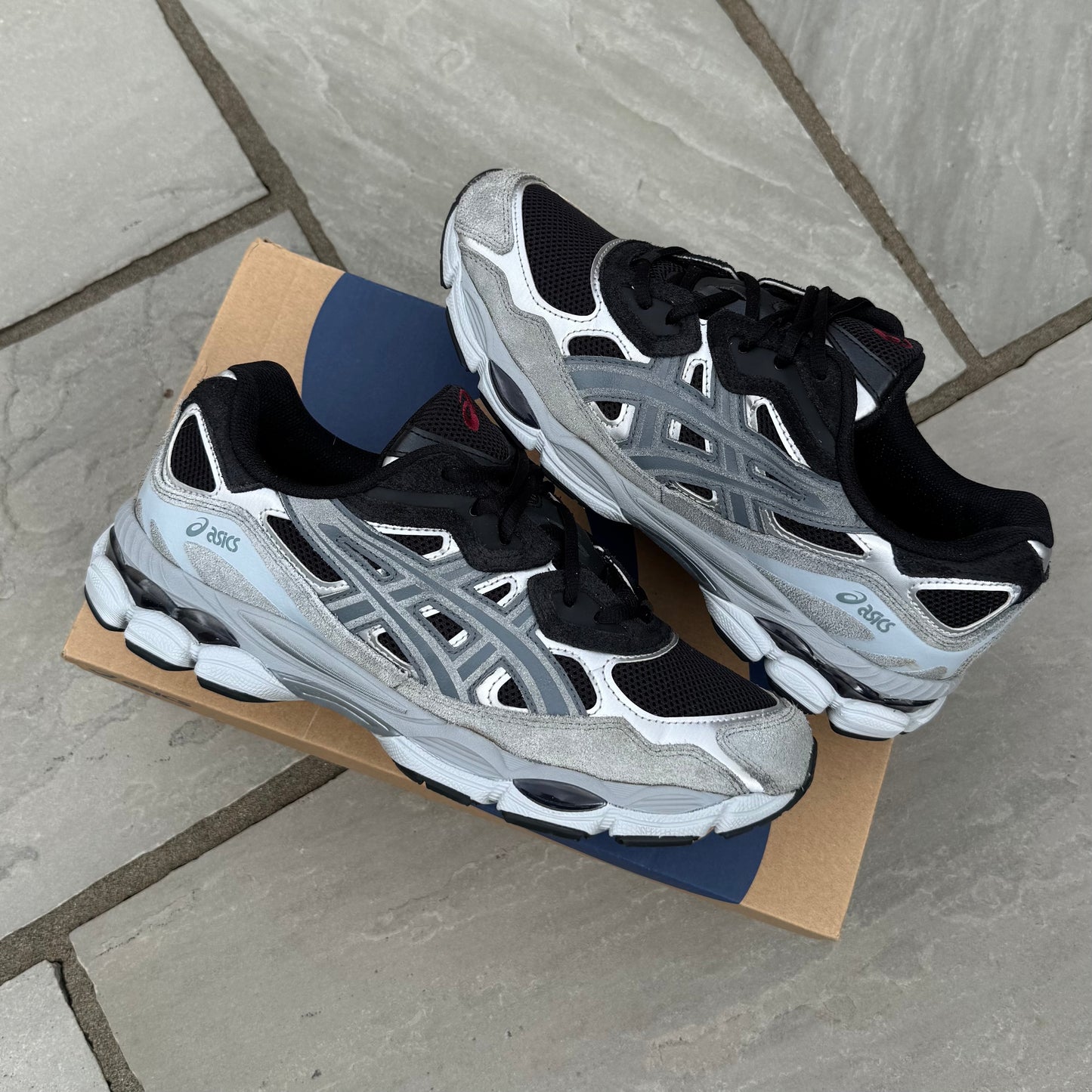 Asics Gel-NYC - Black / Fjord Grey - UK9
