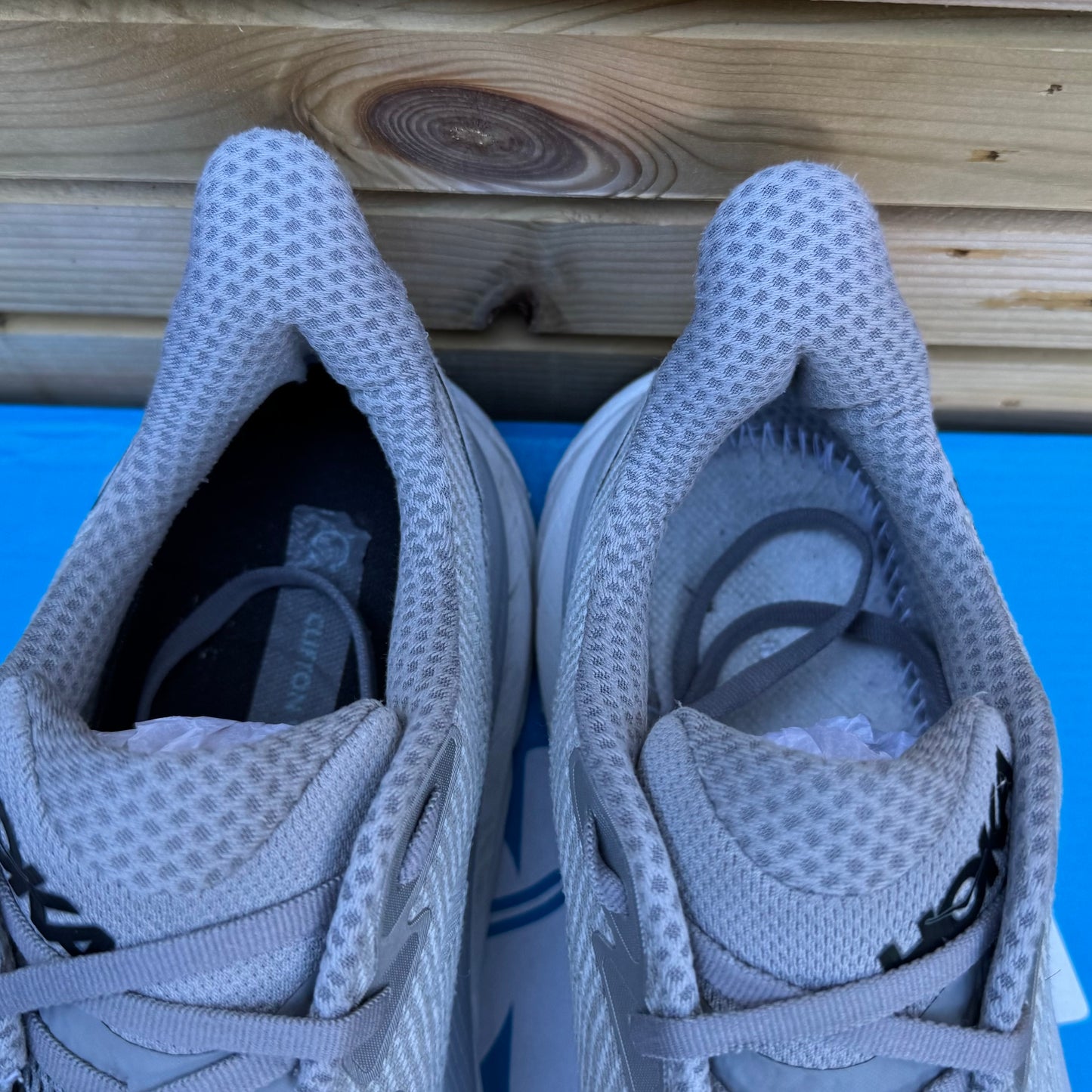 Hoka Clifton 9 - Wolf Grey - UK9