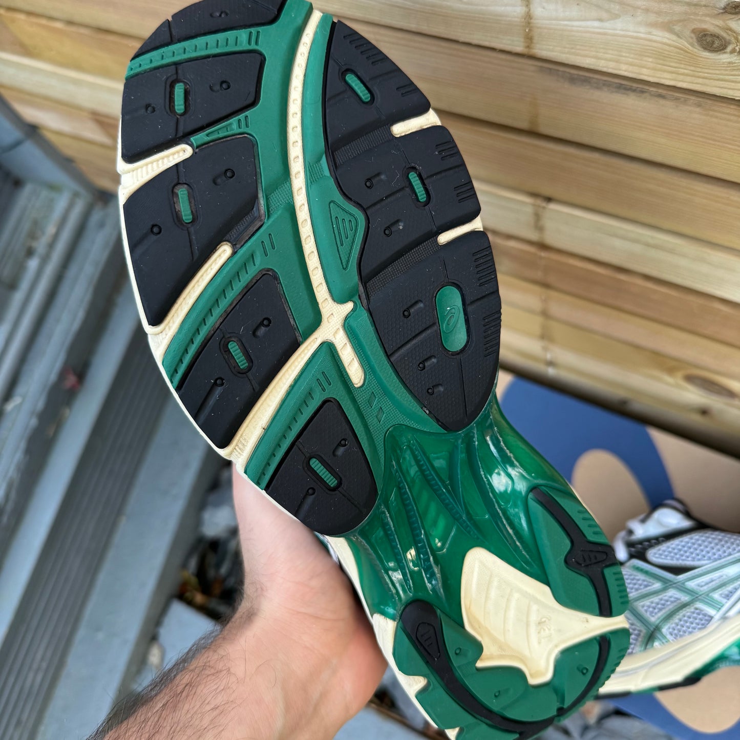 Asics GT-2160 - White / Jasper Green - UK9