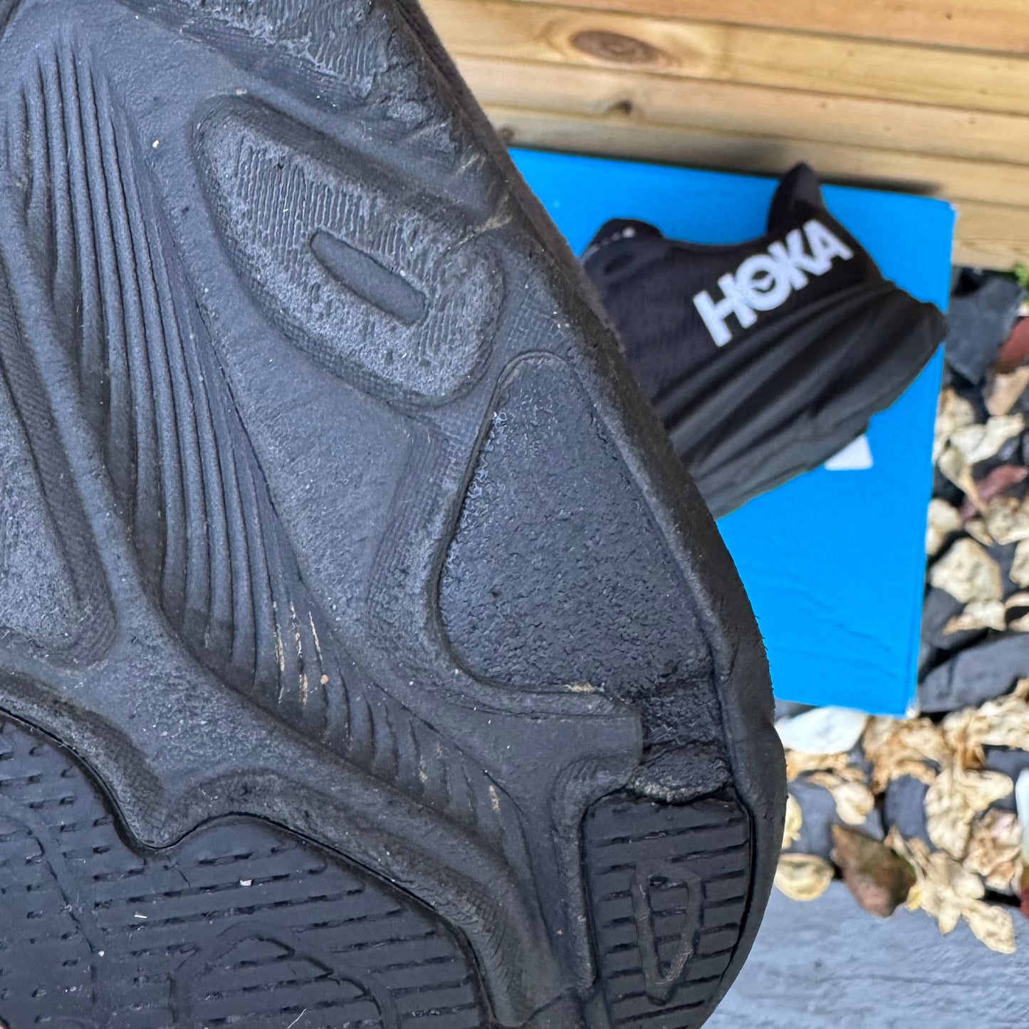 Hoka Clifton 9 Gore-Tex - Black Reflect - UK10