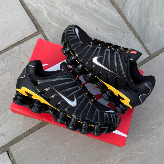 Nike Shox TL - Black / Varsity Maze - UK8