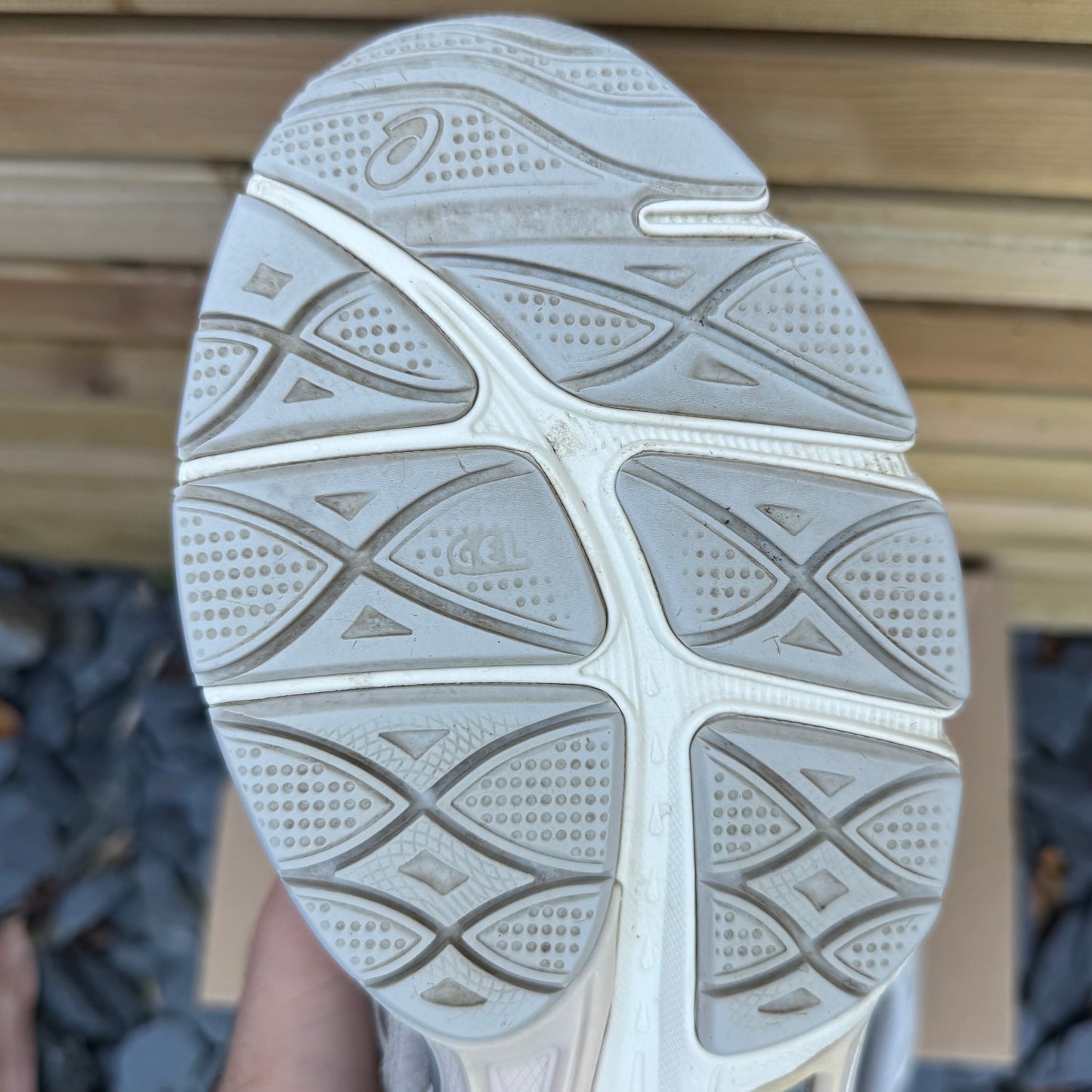 Asics Gel-NYC - Cream / Oyster Grey - UK9