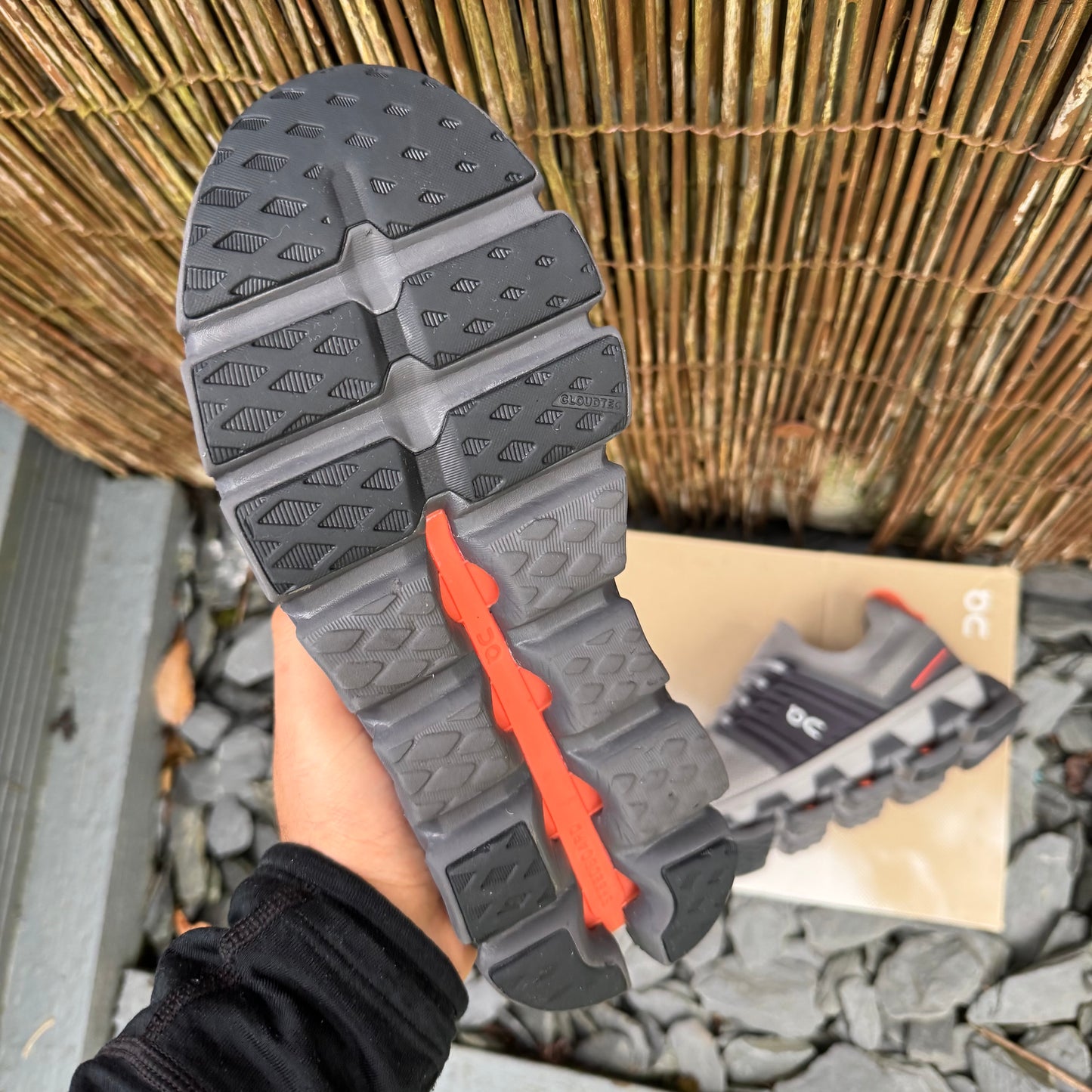 On Running CloudSwift 3.0 - Grey / Orange - UK7