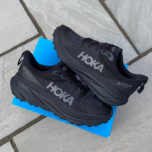 Hoka Challenger 7 Gore-Tex - Triple Black - UK10