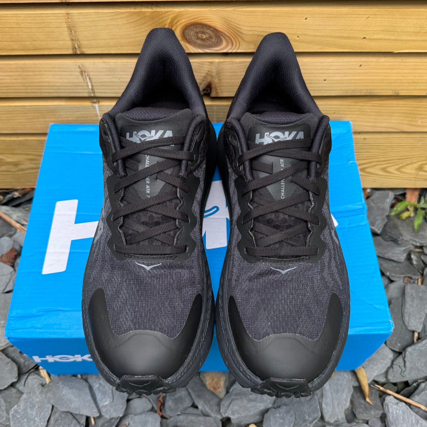 Hoka Challenger 7 Gore-Tex - Triple Black - UK9.5