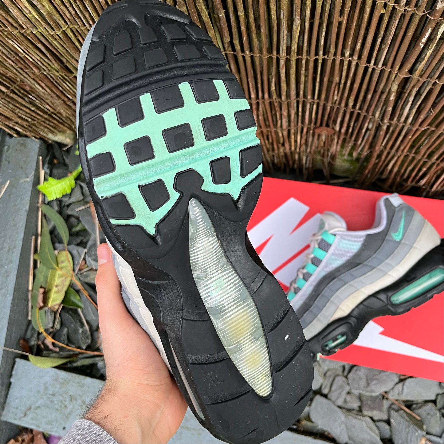 Nike Air Max 95 JD Exclusive - Hyper Turquoise - UK11