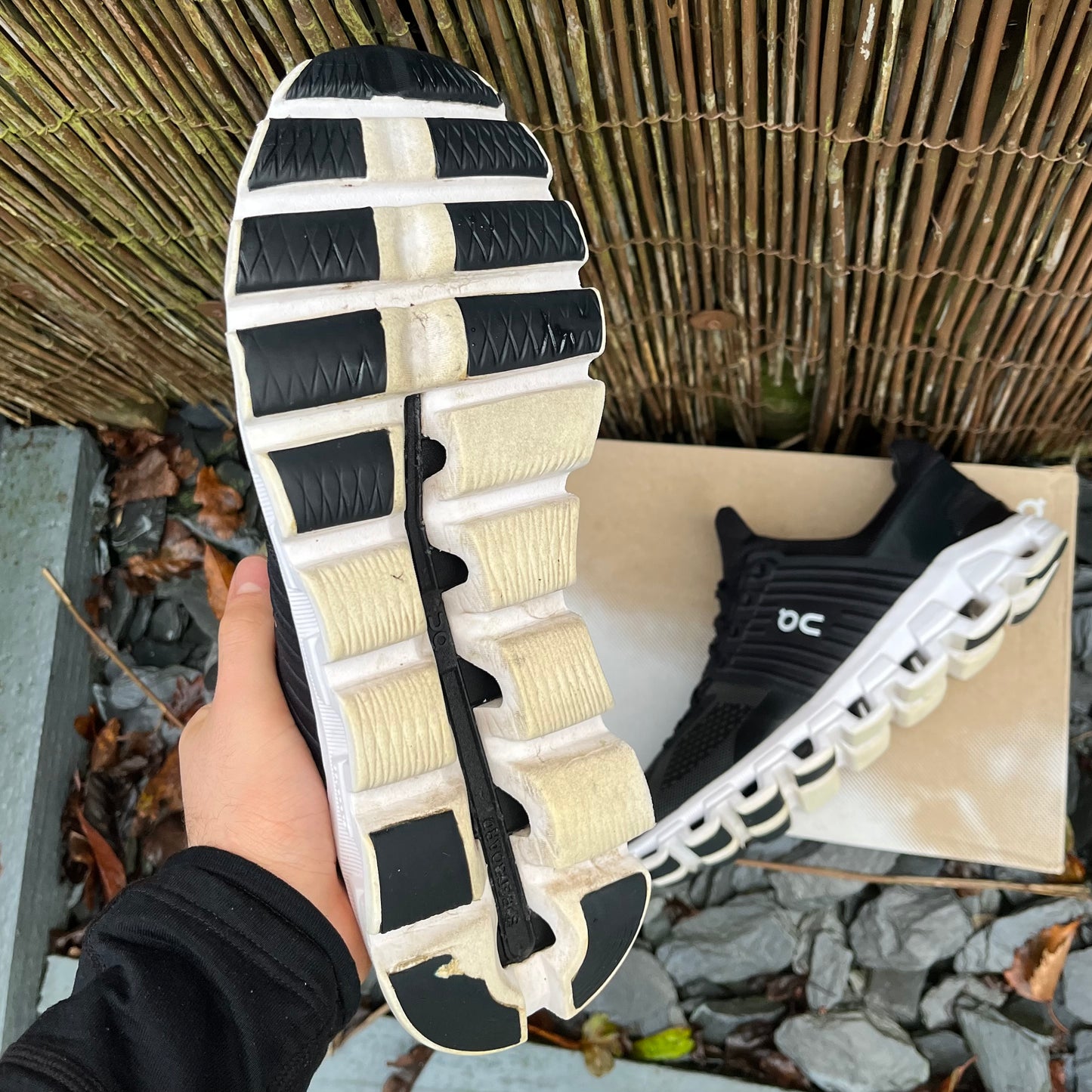 On Running CloudSwift 2.0 - Black / Rock - UK11