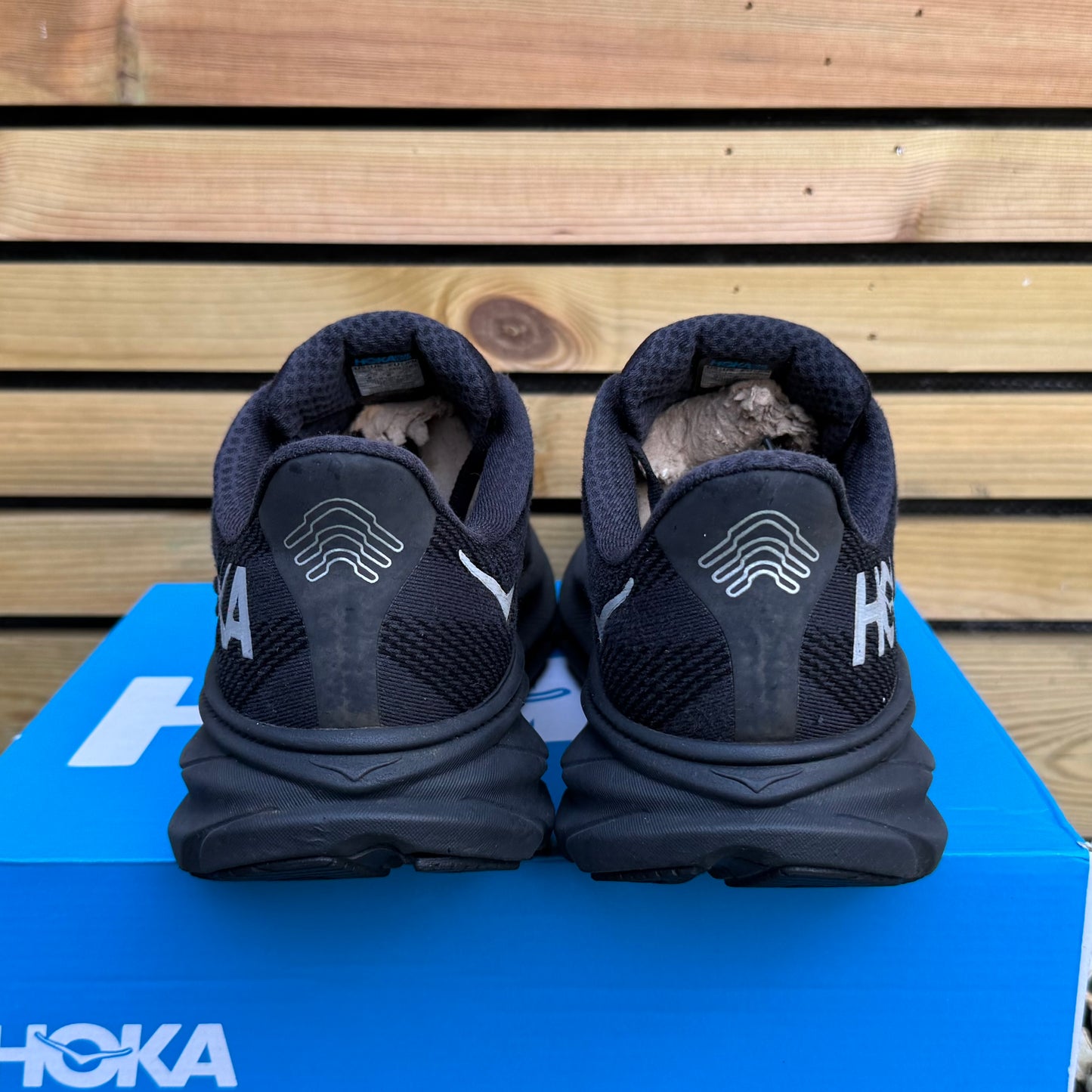 Hoka Clifton 9 Gore-Tex - Black Reflect - UK10