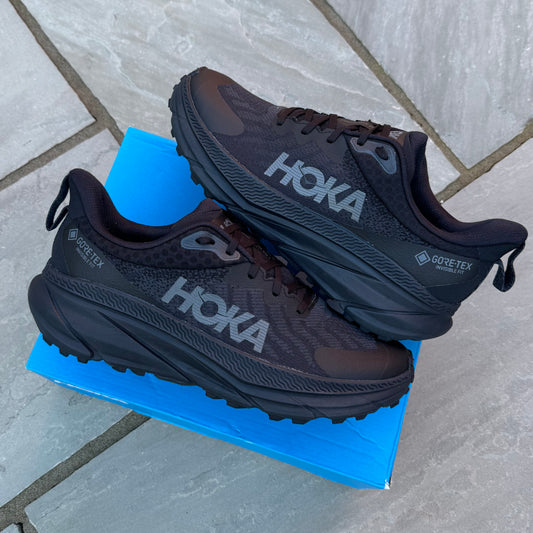 Hoka Challenger 7 Gore-Tex - Triple Black - UK10