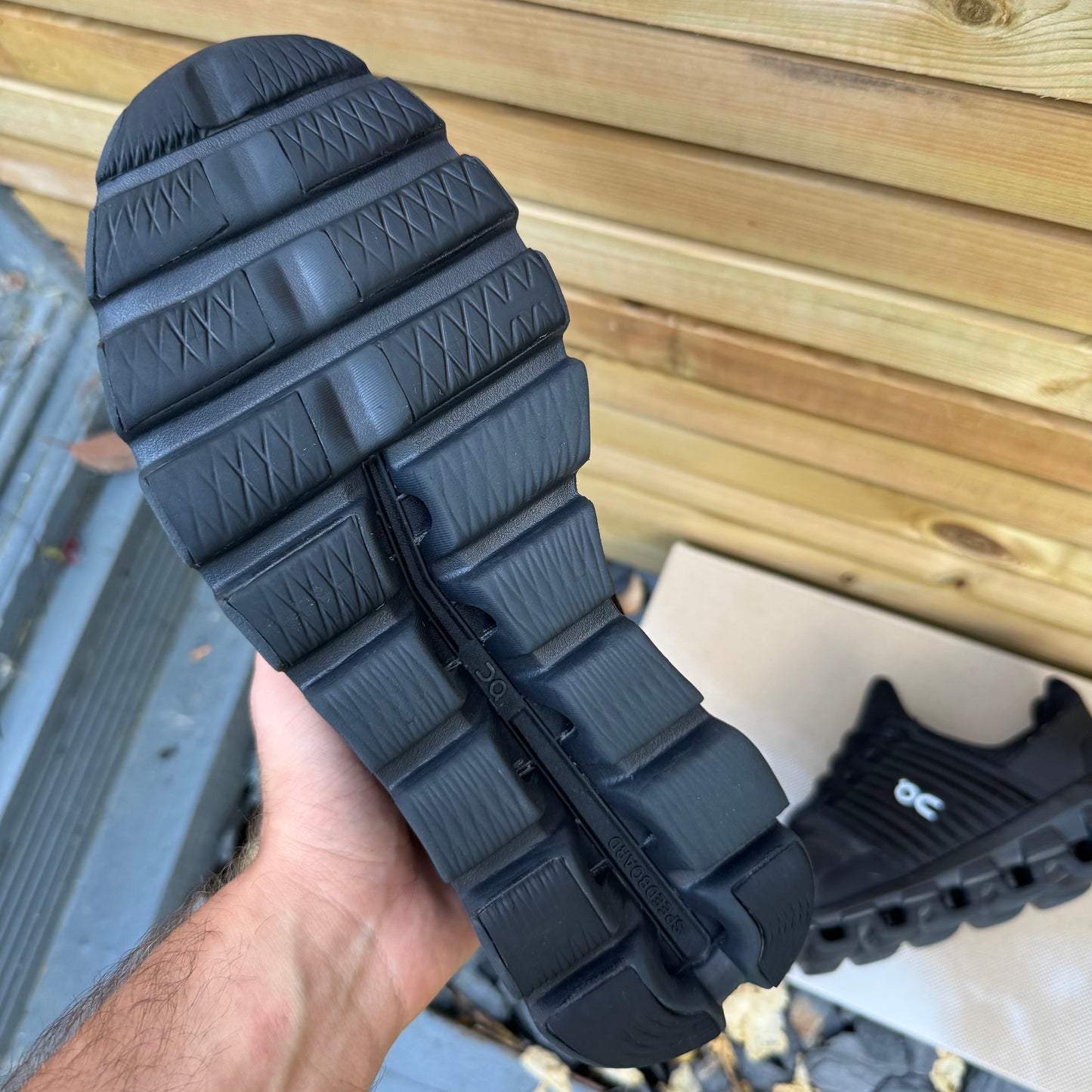 On Running CloudSwift 2.0 - Triple Black - UK8