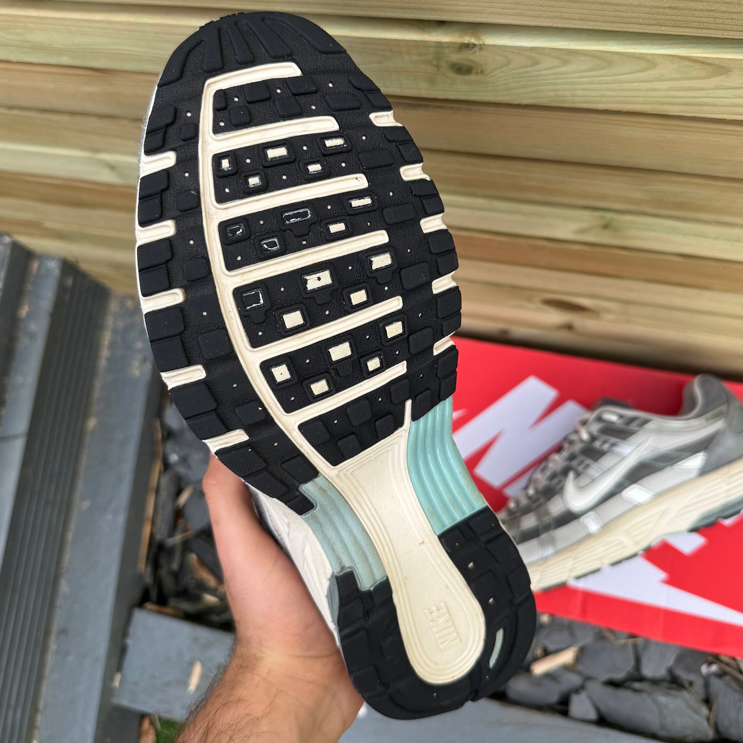 Nike P-6000 - Flat Pewter - UK9.5