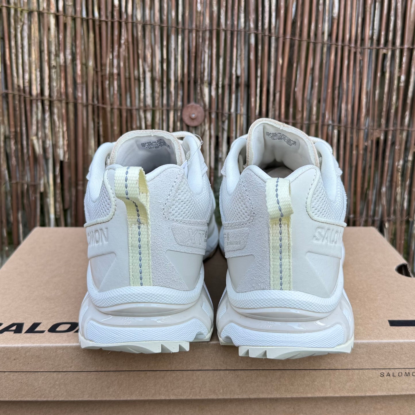 Salomon XT-6 Expanse - Vanilla Ice / Almond Milk / Transparent Yellow - UK10 - Brand New