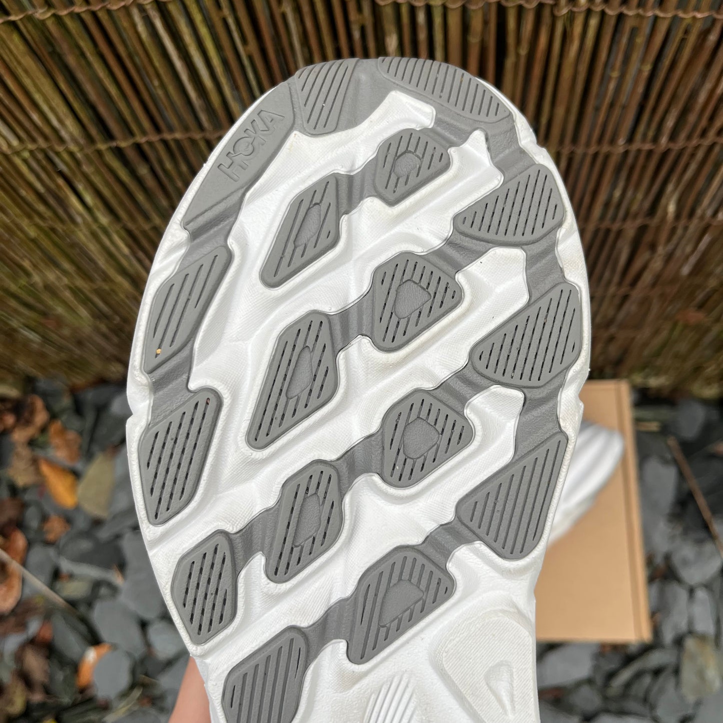 Hoka Clifton 9 - Wolf Grey - UK9.5