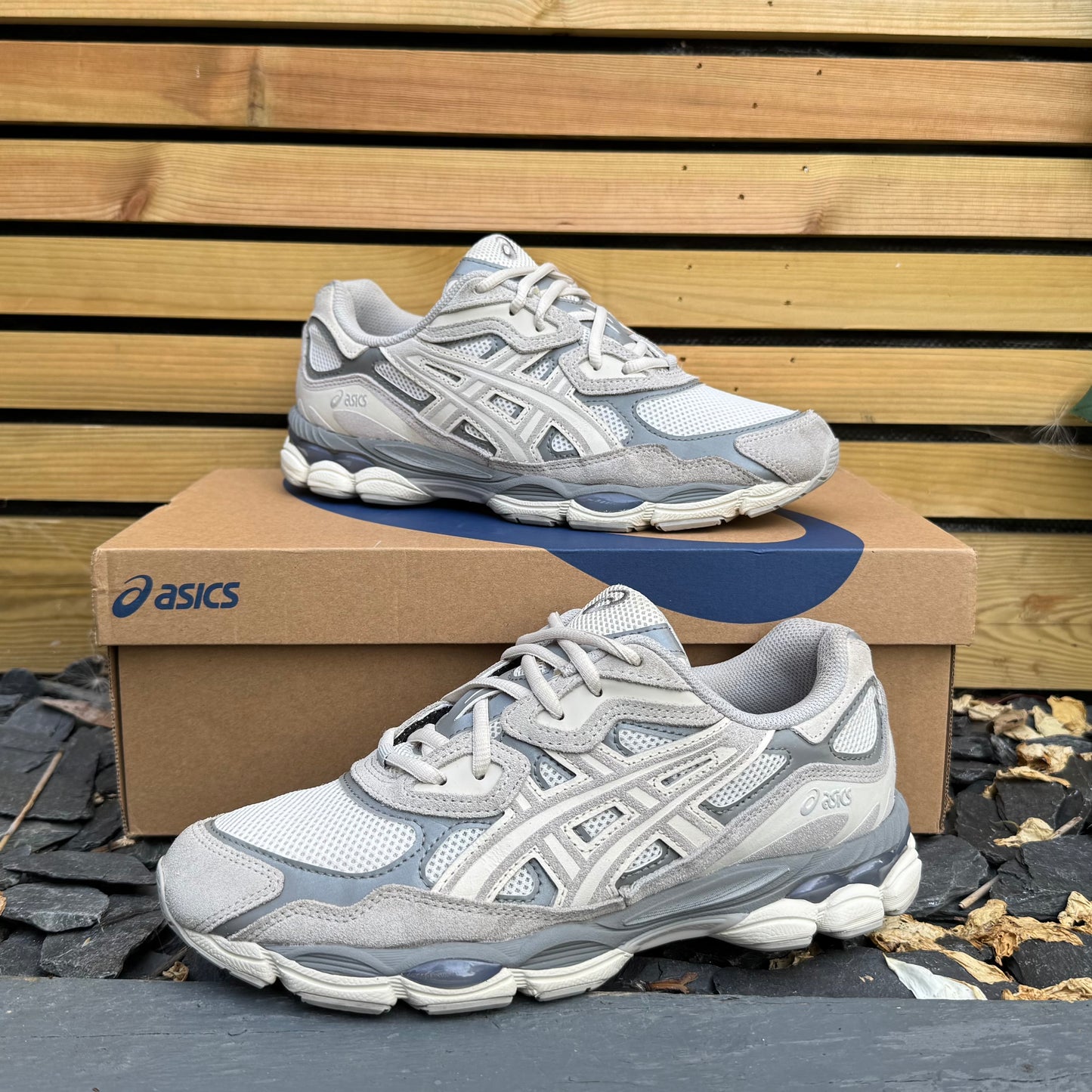 Asics Gel-NYC - Cream / Oyster Grey - UK7